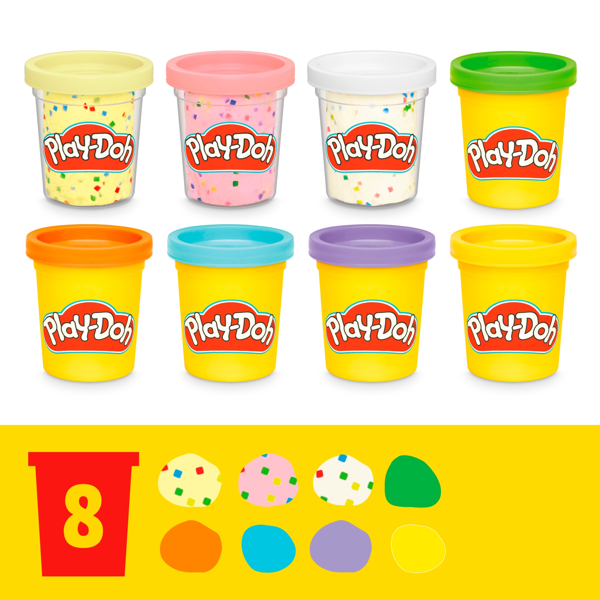 La torre de pastelitos Play-Doh 3
