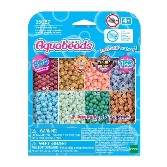 Set recarga Abalorios acuarela Aquabeads