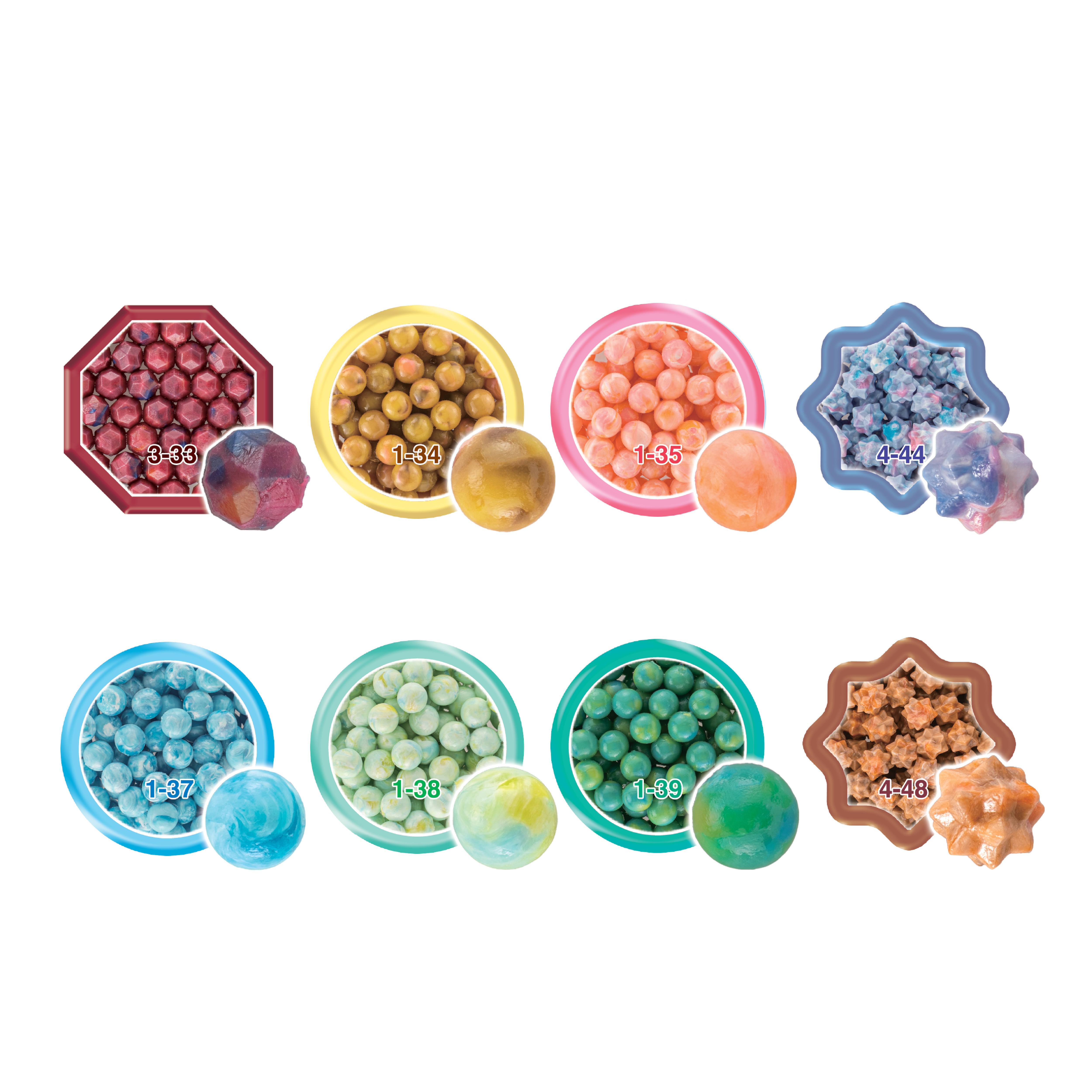 Set recarga Abalorios acuarela Aquabeads 3