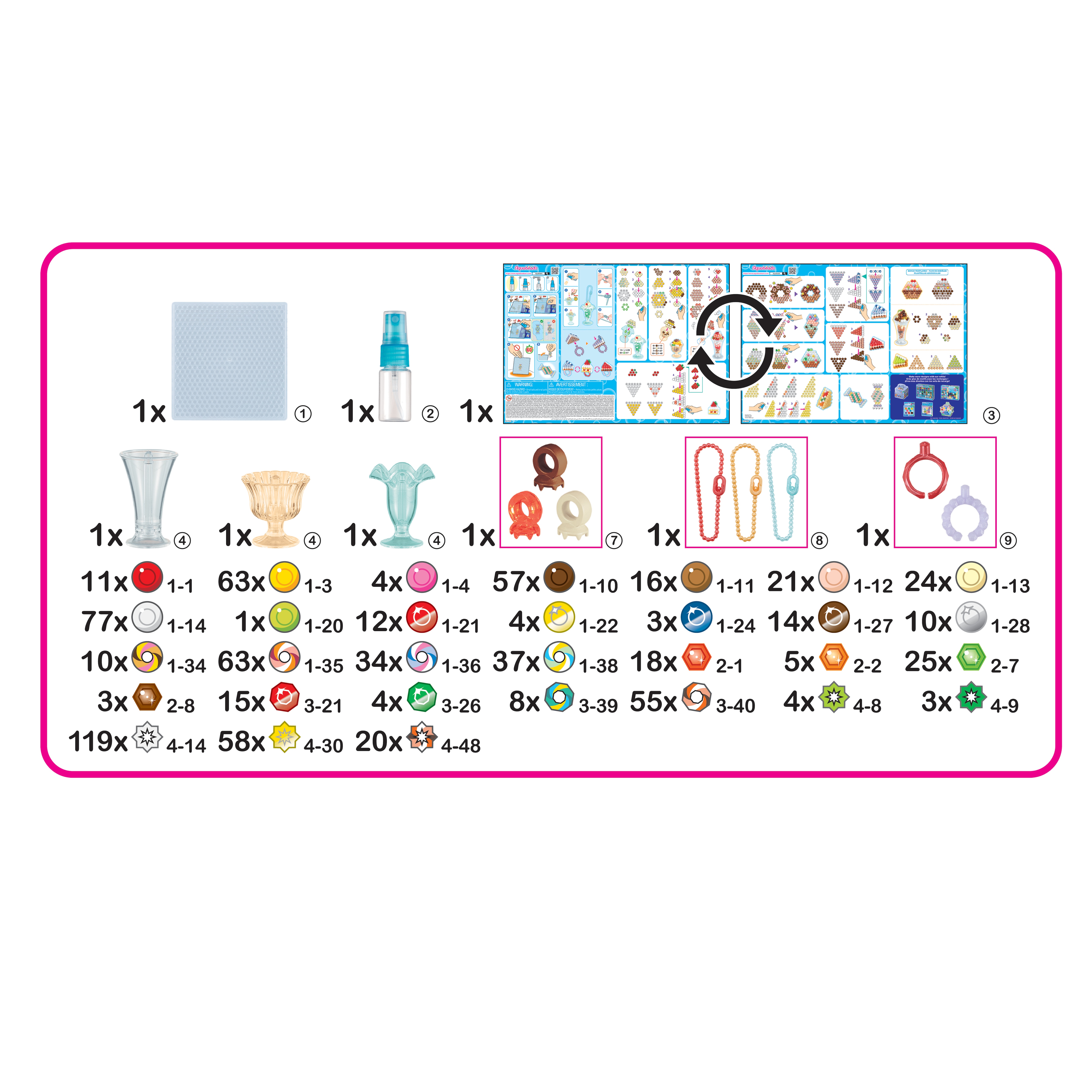 Aquabeads Kit Acessórios Doçe 7