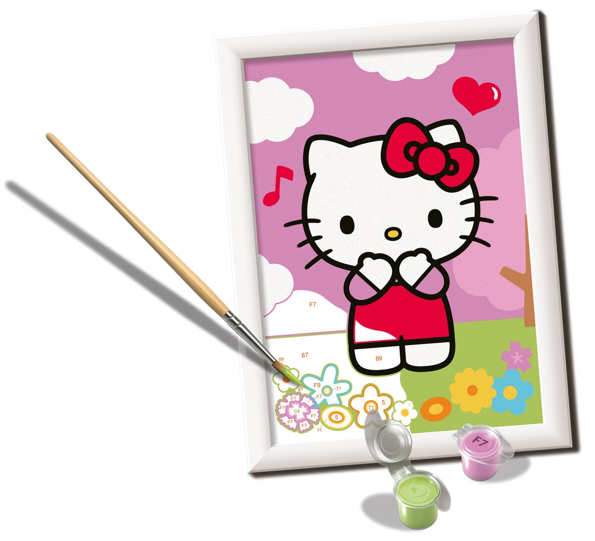 Pintar por Números CreArt Hello Kitty 2