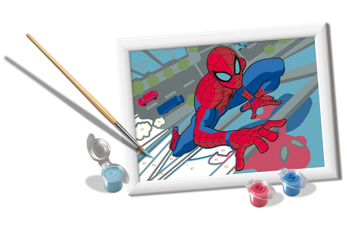 Pintar por Números CreArt Spiderman Ravensburguer 2