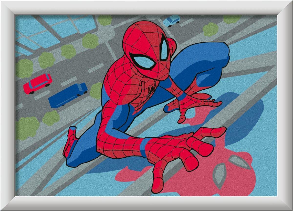 Pintar por Números CreArt Spiderman Ravensburguer 3
