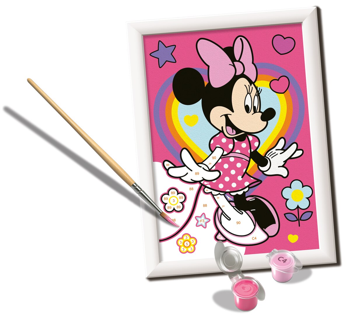 Pintar por Números CreArt Disney Minnie Ravensburguer 2