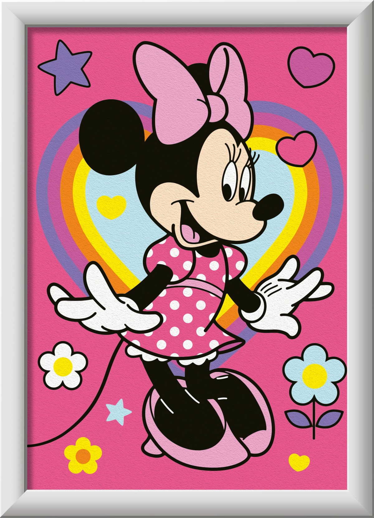 Pintar por Números CreArt Disney Minnie Ravensburguer 3