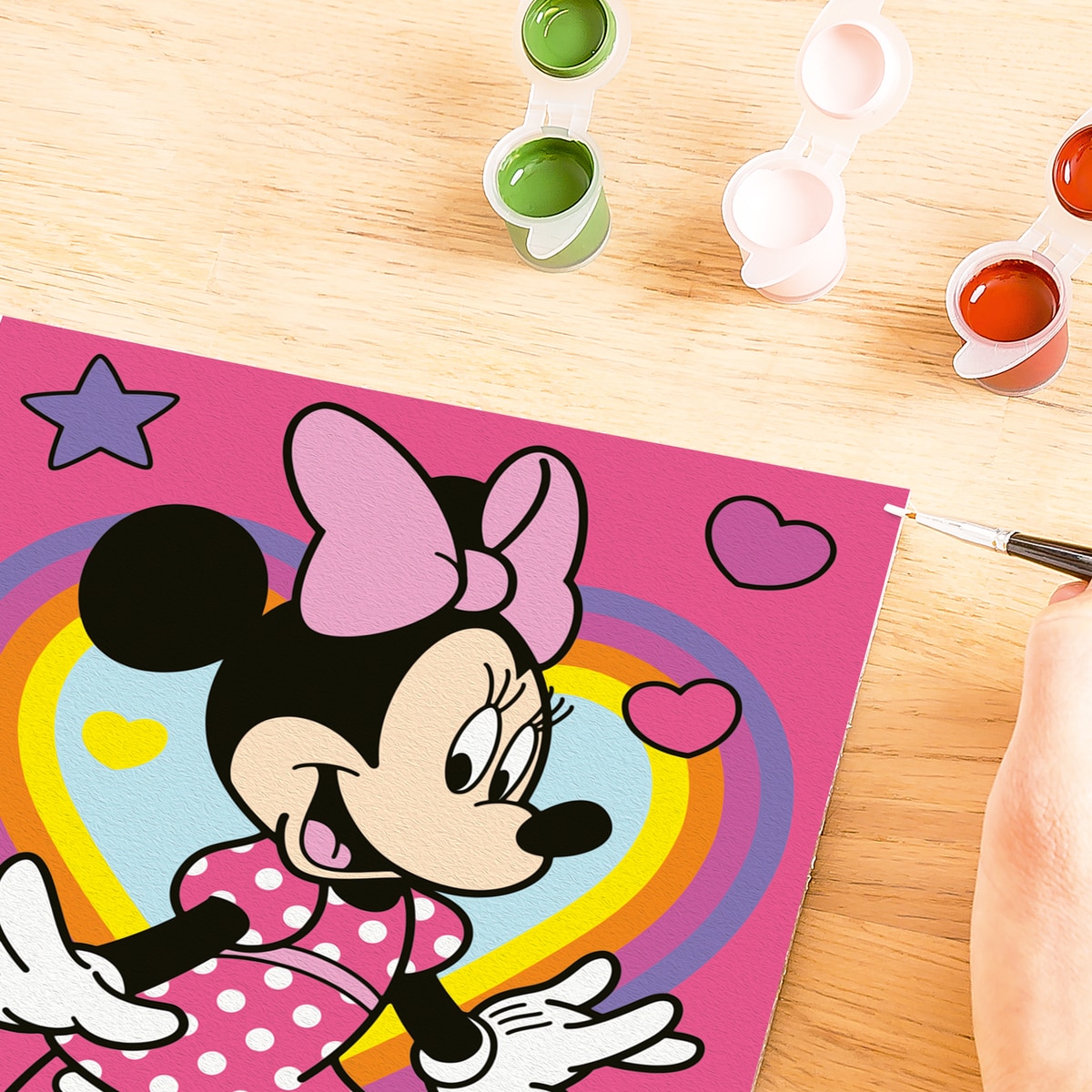Pintar por Números CreArt Disney Minnie Ravensburguer 4