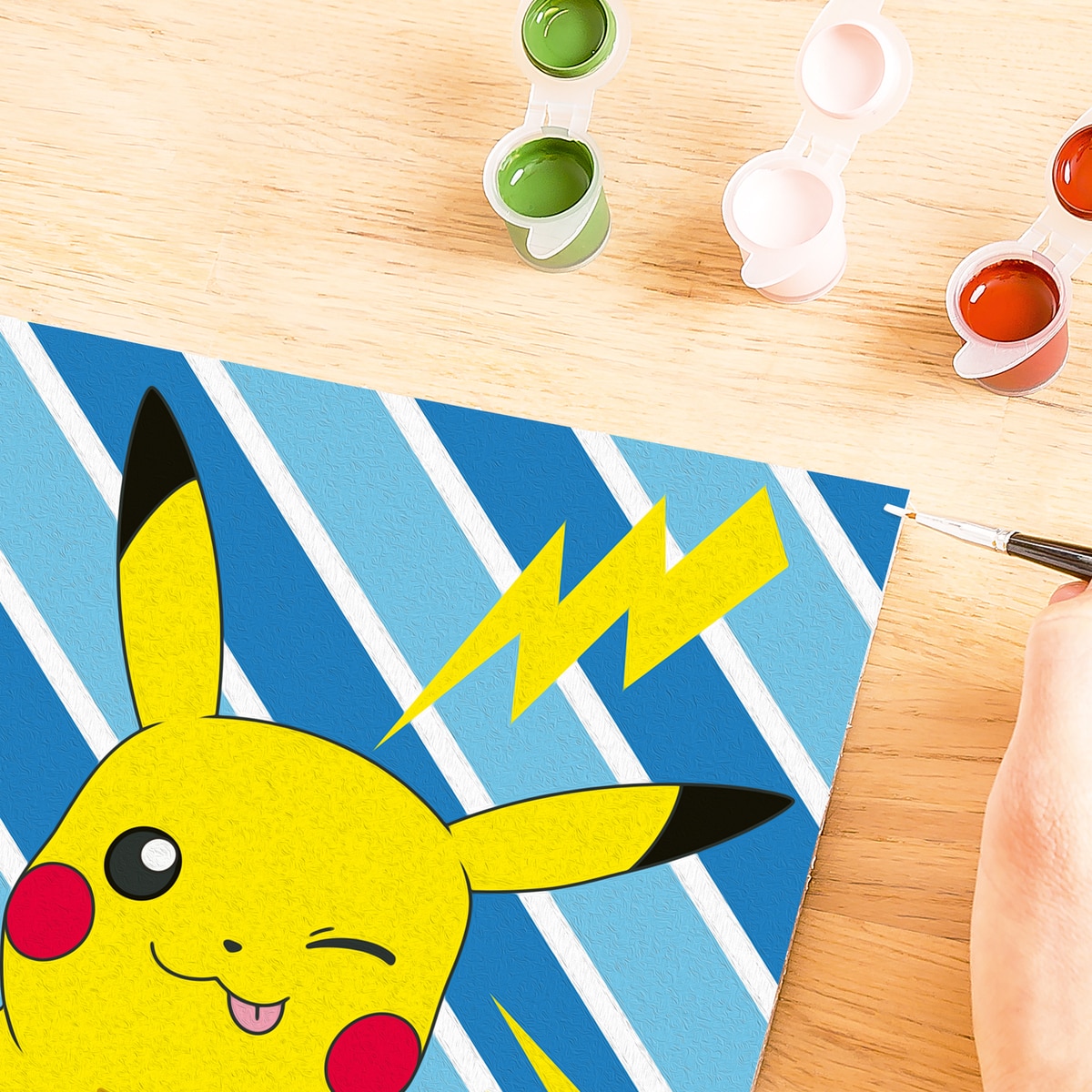 Pintar por Números CreArt Pokemon Pikachu Ravensburguer 4