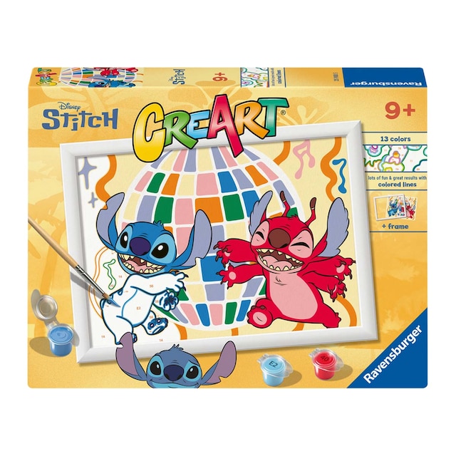 Pintar por Números CreArt Stitch & Leroy Ravensburguer