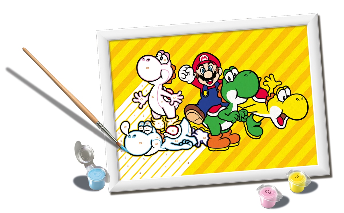 Pintar por Números CreArt Super Mario Ravensburguer 2