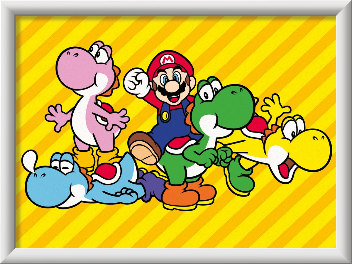 Pintar por Números CreArt Super Mario Ravensburguer 3