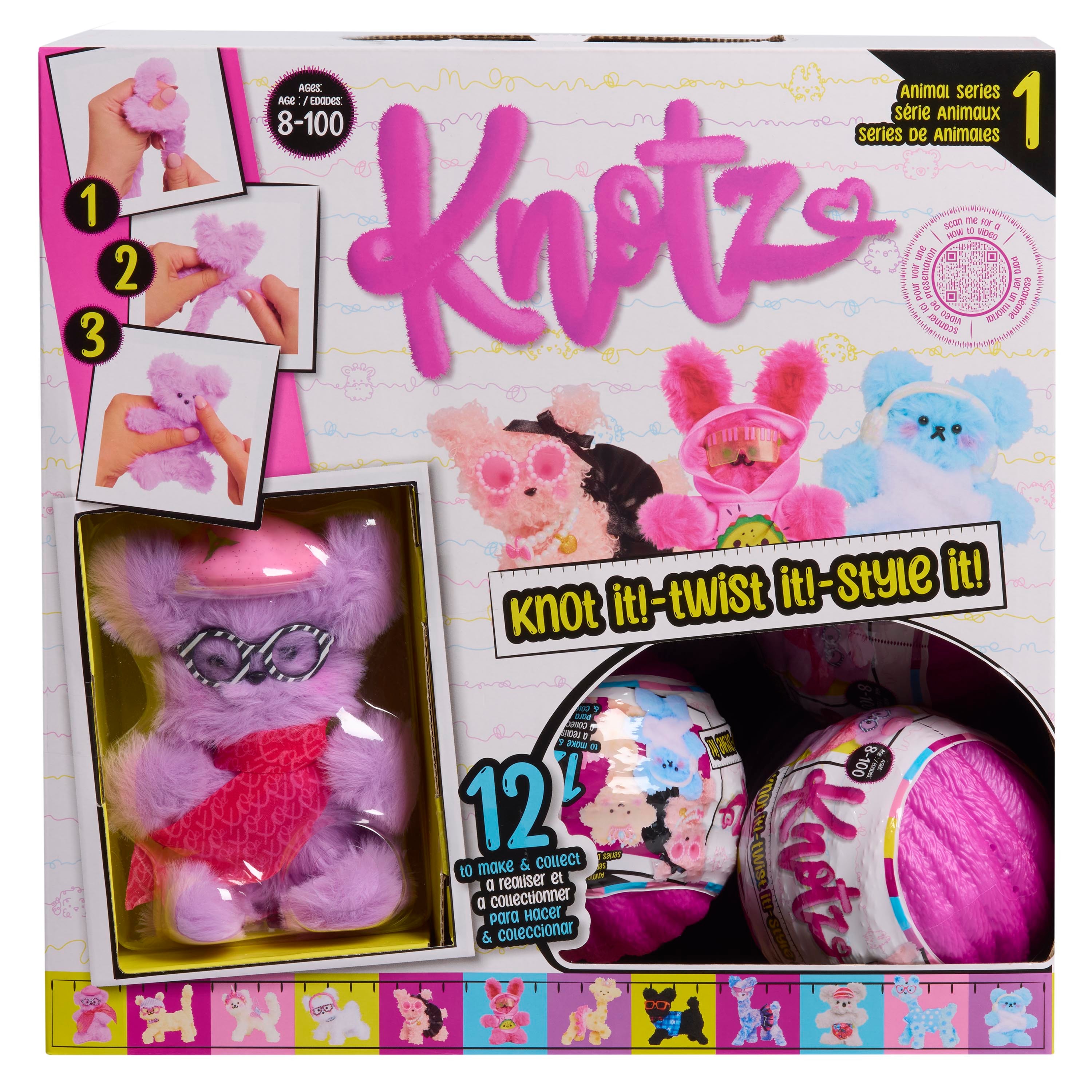 Cápsula coleccionable Knotz Knot. Modelos surtidos 2