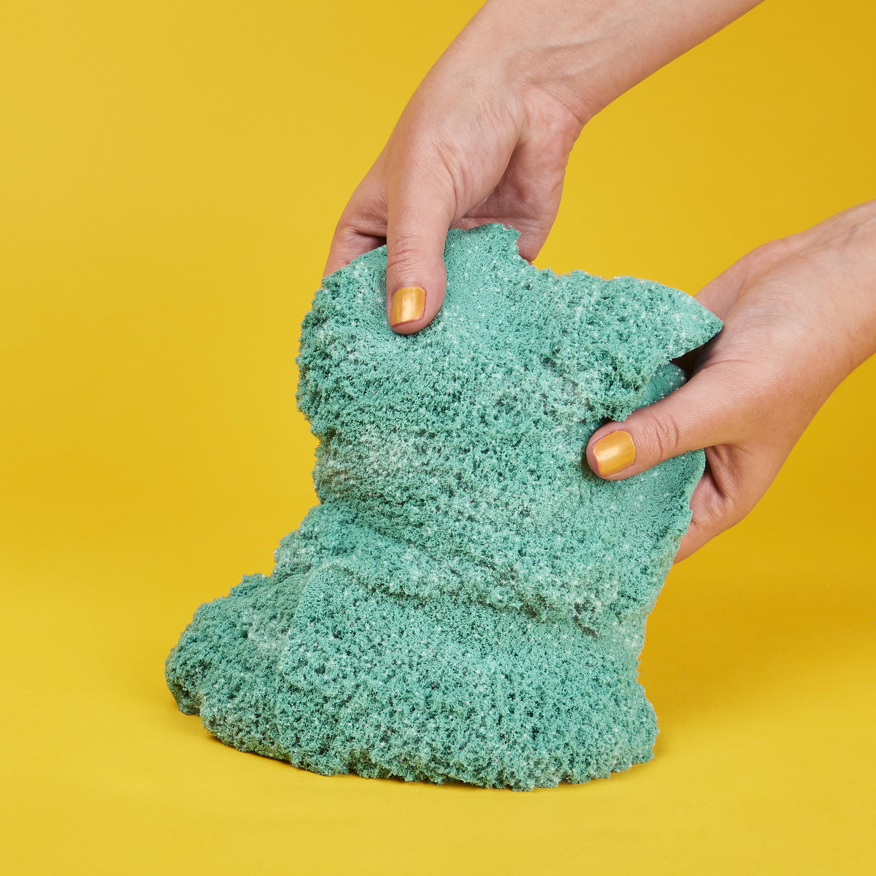 Juego de manualidades Bolsa Turquesa Brillante Kinetic Sand 5