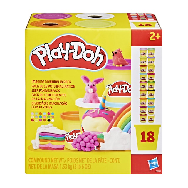Imagen 0 de Imagine Anything 18 botes Play-doh Hasbro