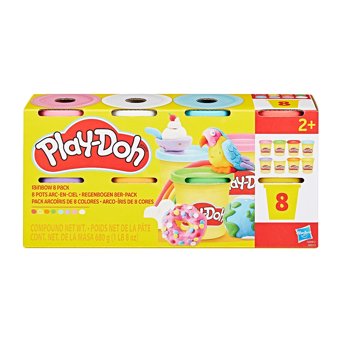 Imagem 0 de Play-Doh: Conjunto de 8 Cores - Artigo Sortido. Envio realizado de forma aleatória