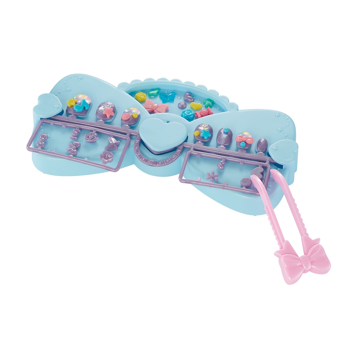 Manualidad artística Kit de Diseñador Uñas unicornio Aquabeads 4