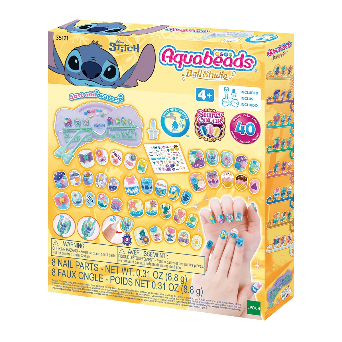 Imagem 0 de Kit Desenha as Tuas Unhas Stitch Disney
