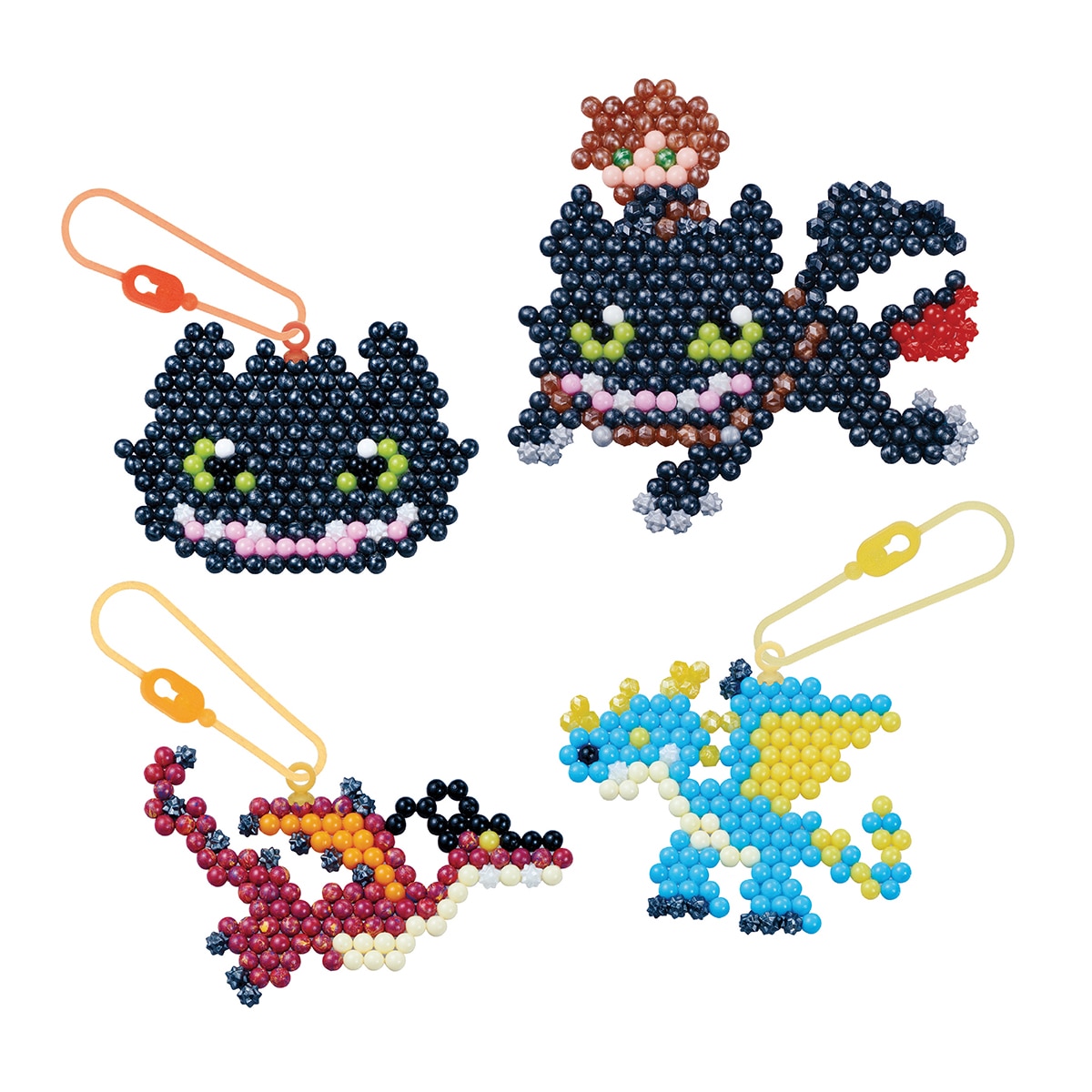 Manualidad artística Kit llaveros cómo entrenar a tu dragón Aquabeads 3