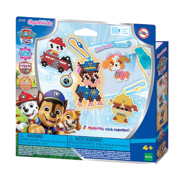 Imagen 0 de Manualidad artística Patrulla Canina Kit llaveros Aquabeads  Modelo surtido