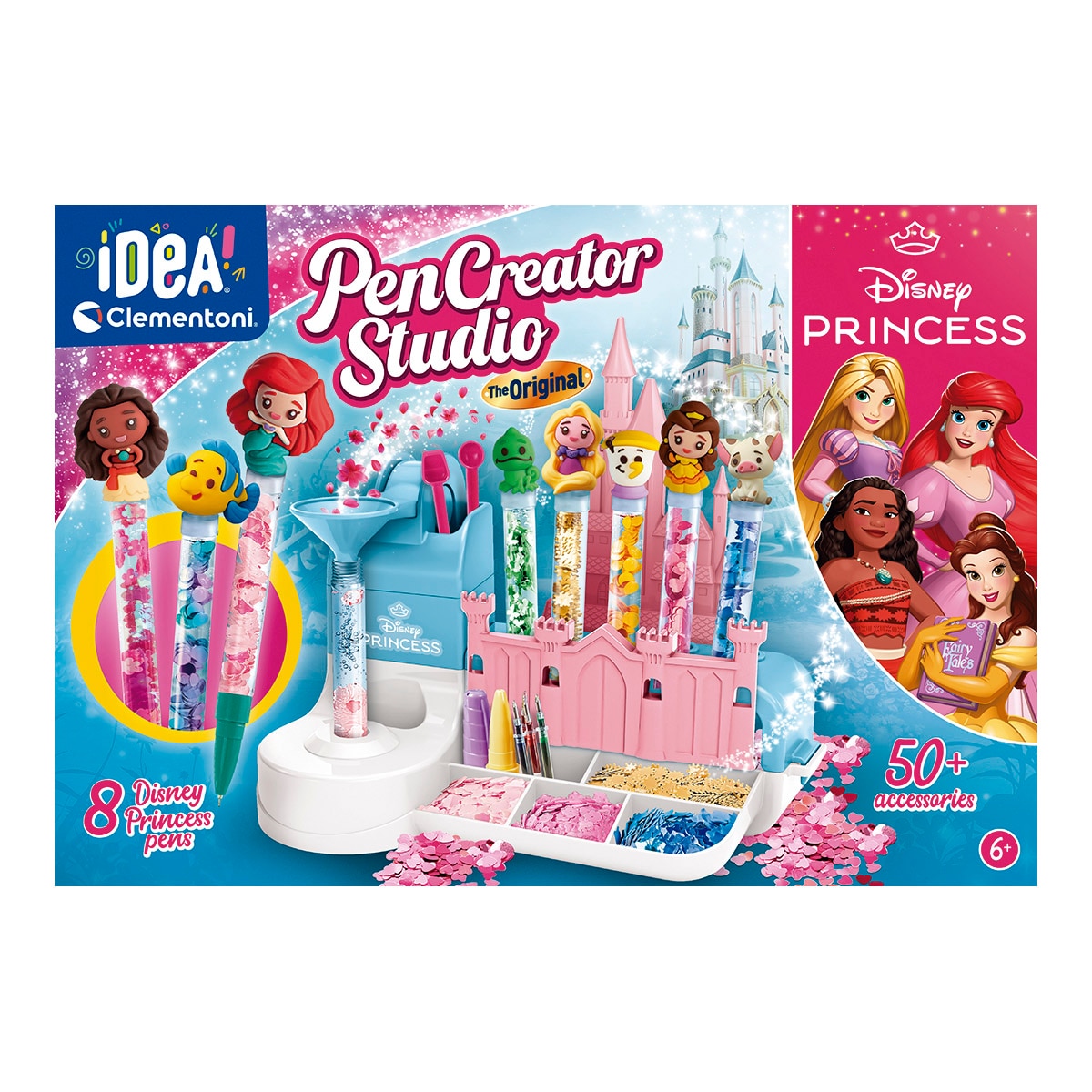 Clementoni – Crea Tus Boligrafos Disney Princess Clementoni.