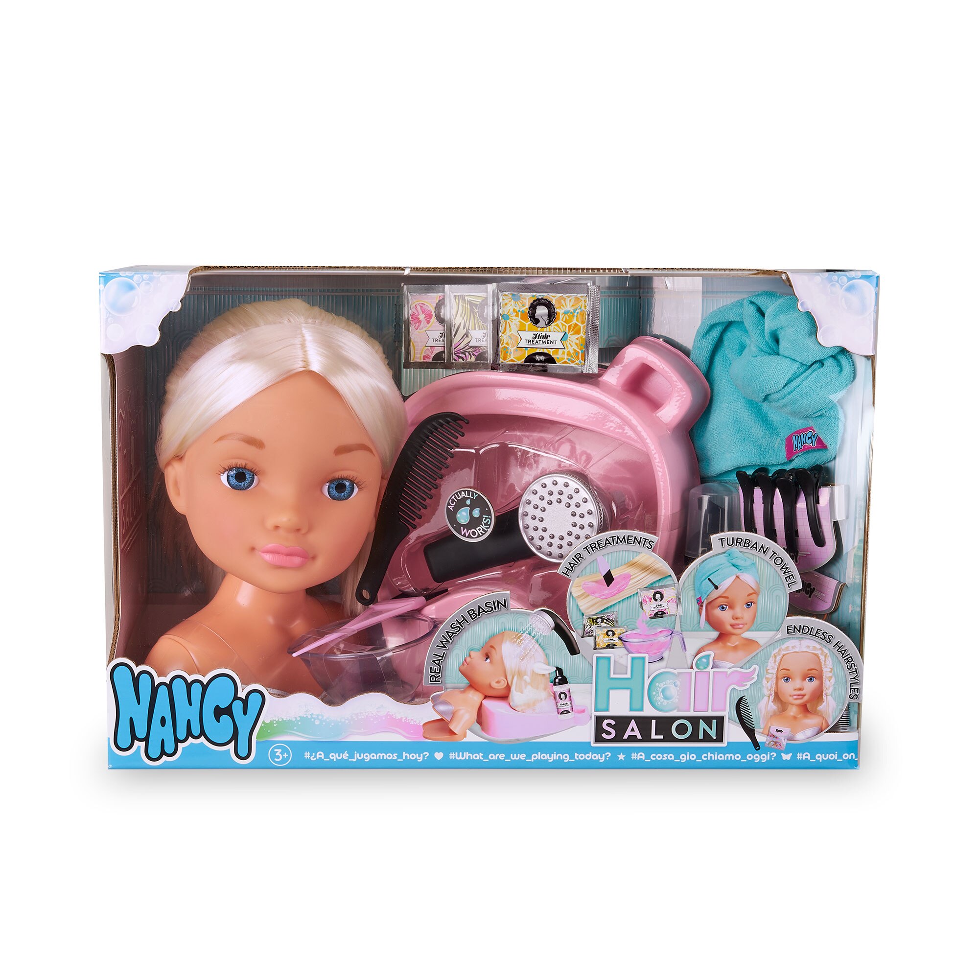 Boneca Nancy Hair Salon Loira 3