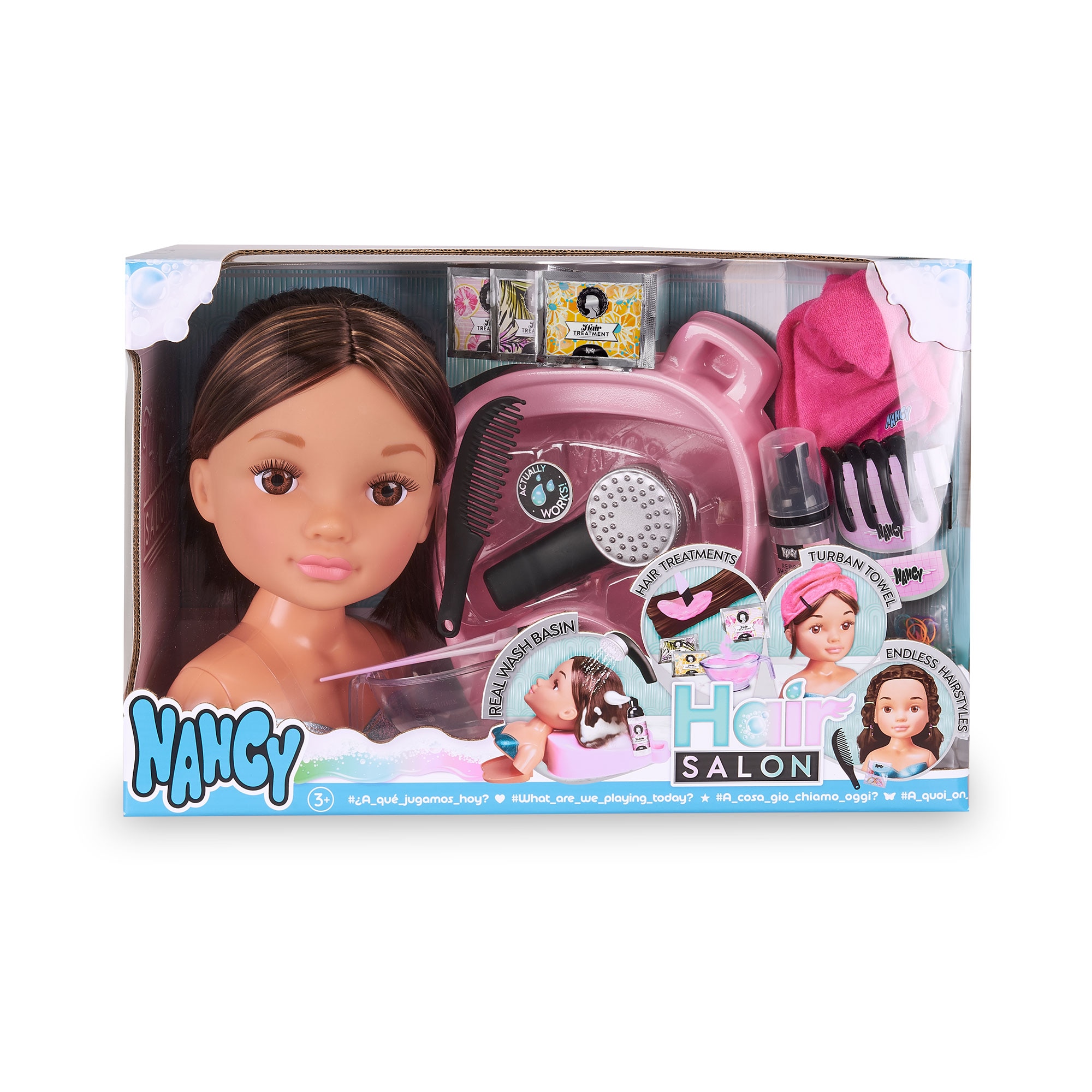 Boneca Nancy Hair Salon Morena 3