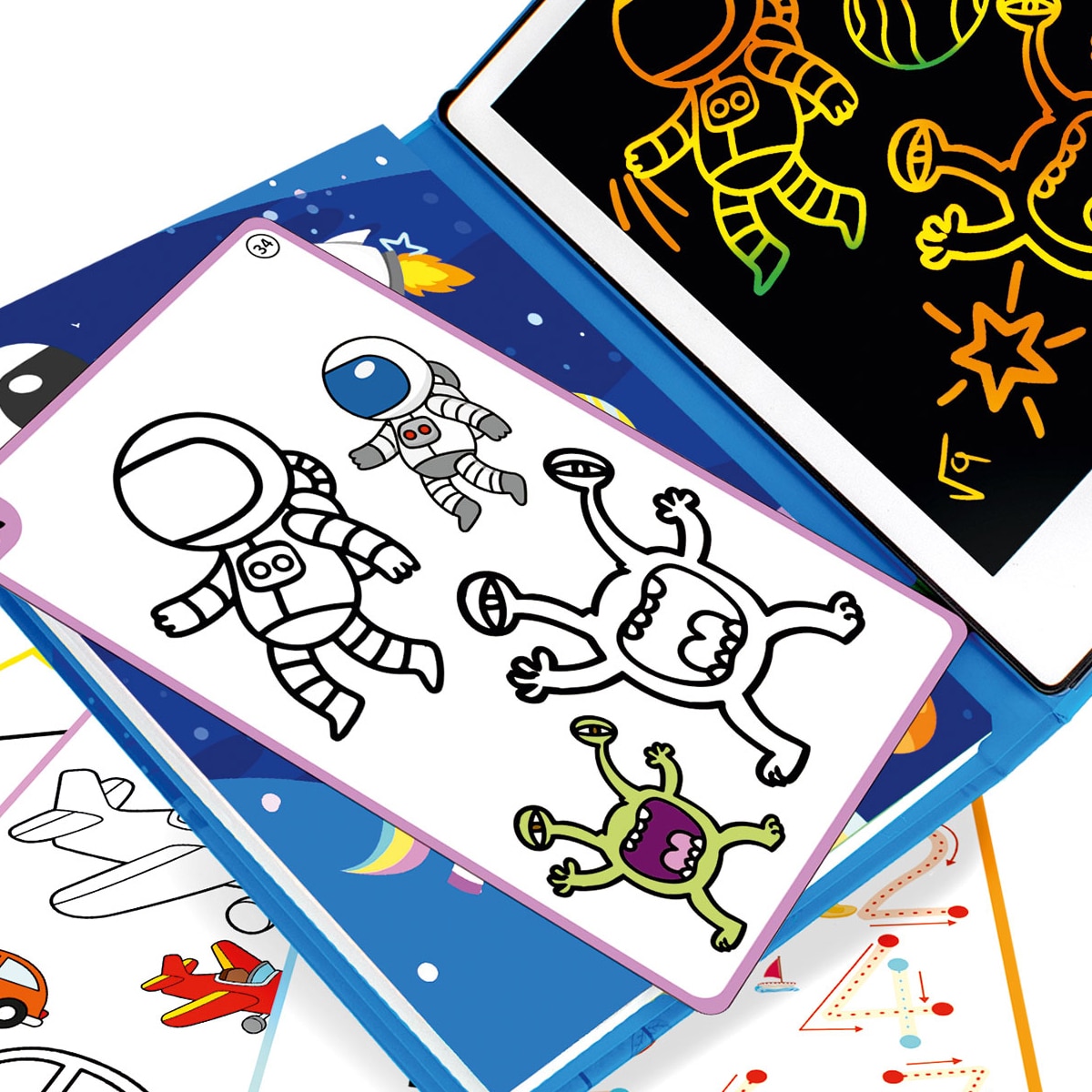 Livro de Desenho LCD 4