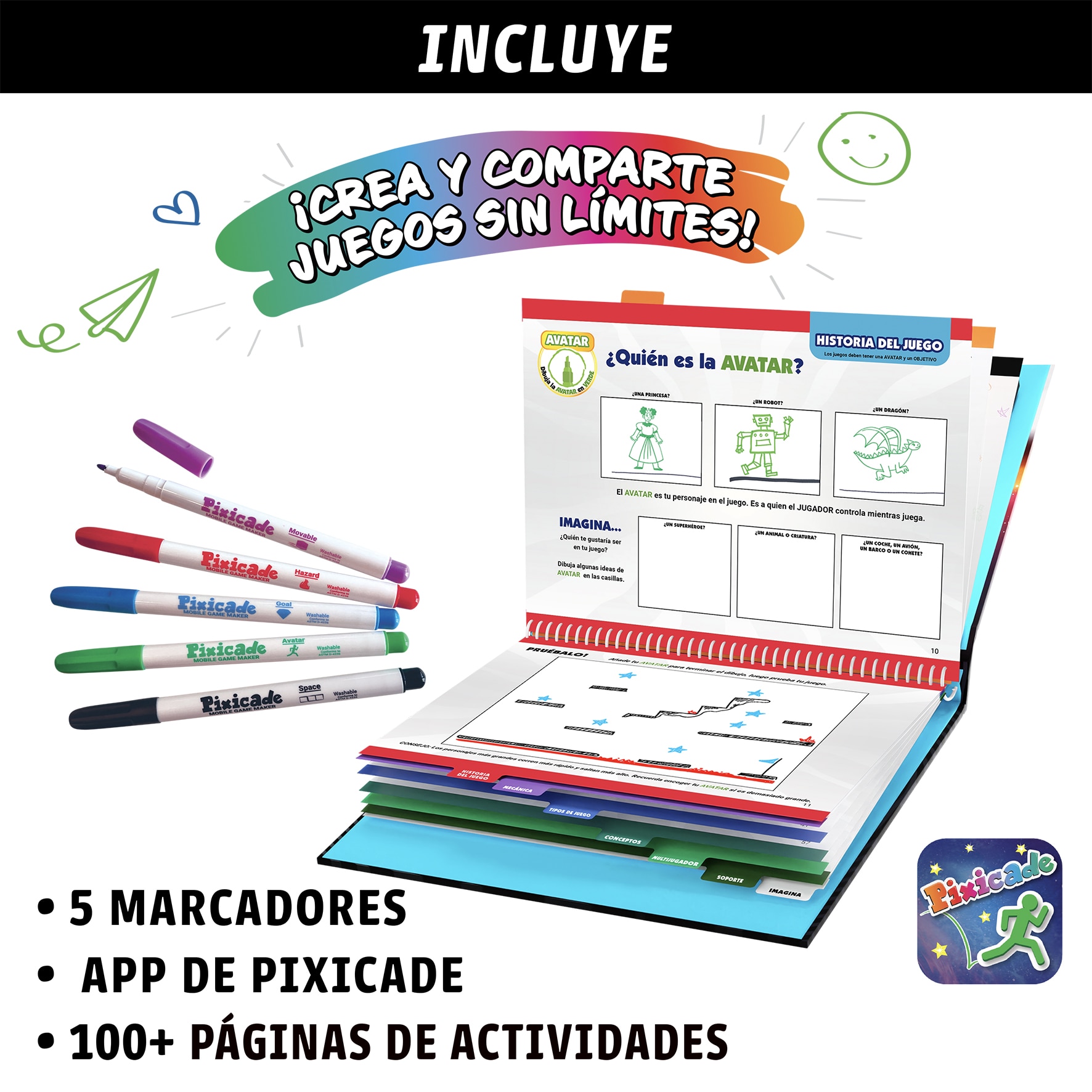 Juego Creativo Pixicade Toy Partner 3