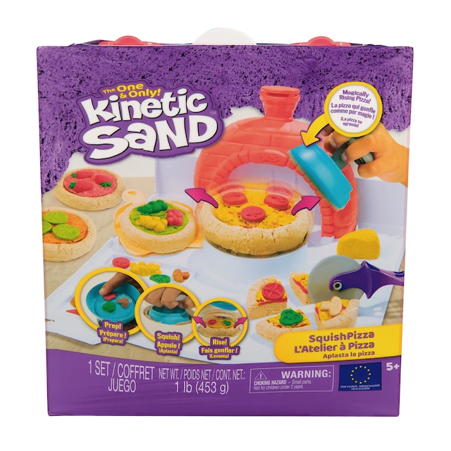 Imagem 0 de Kinetic Sand Esmaga a Pizza
