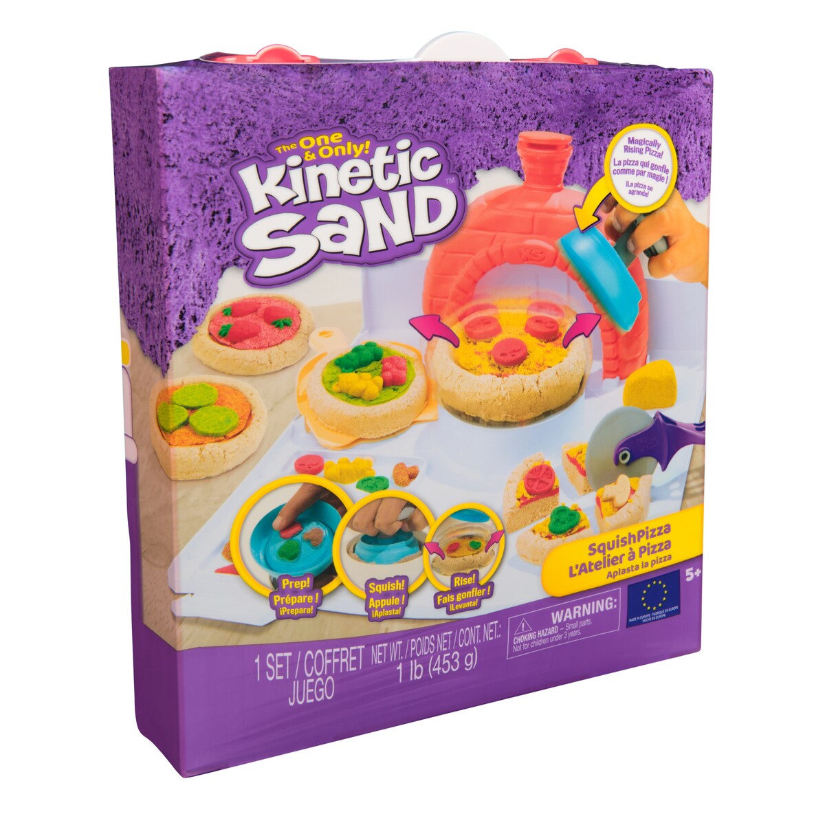 Kinetic Sand Squish Pizza Spin Master 2