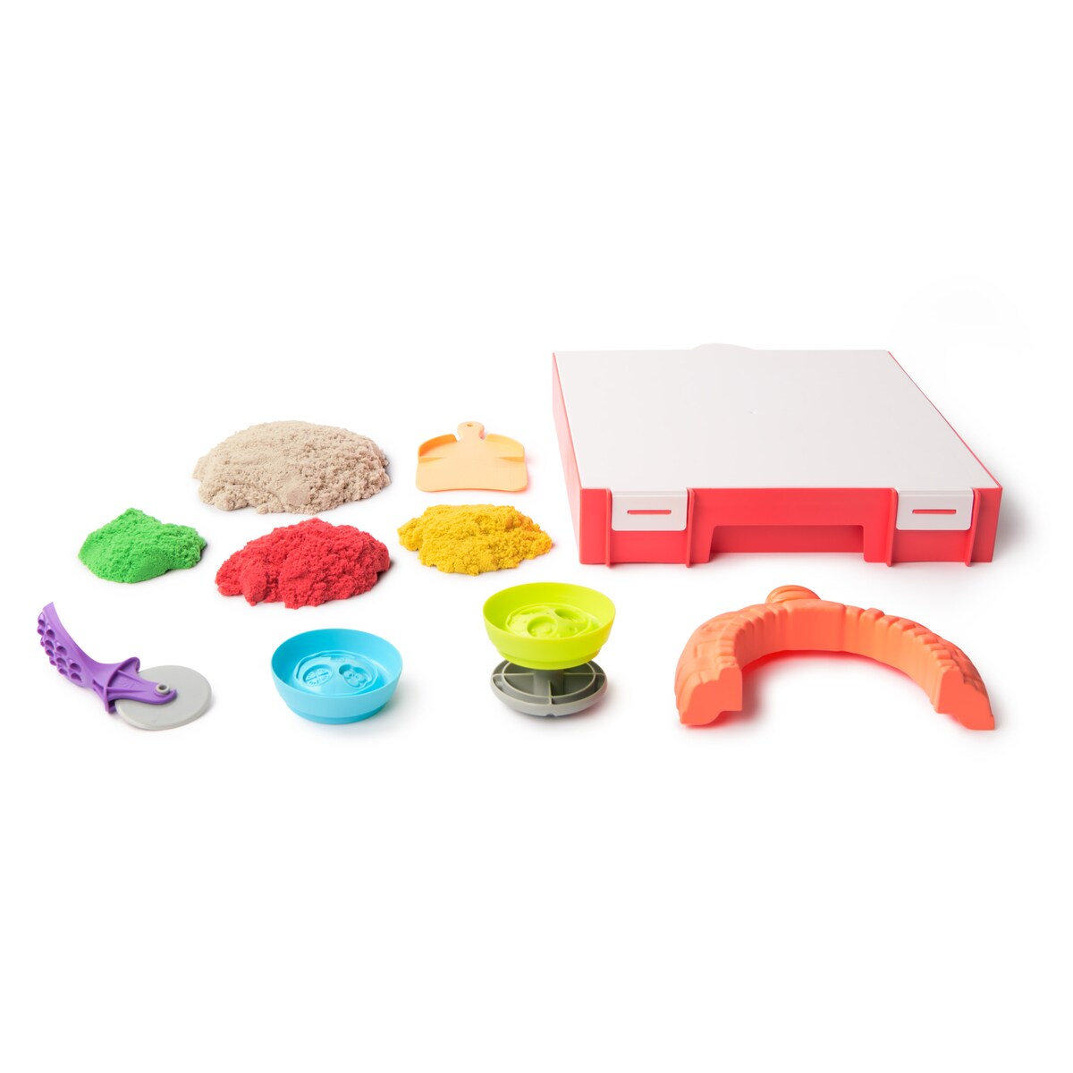 Kinetic Sand Squish Pizza Spin Master 3
