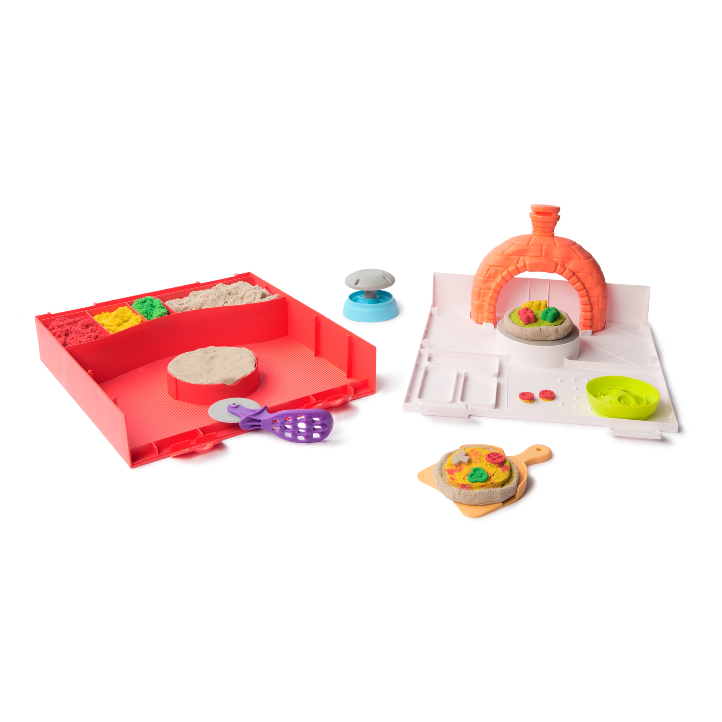 Kinetic Sand Squish Pizza Spin Master 4
