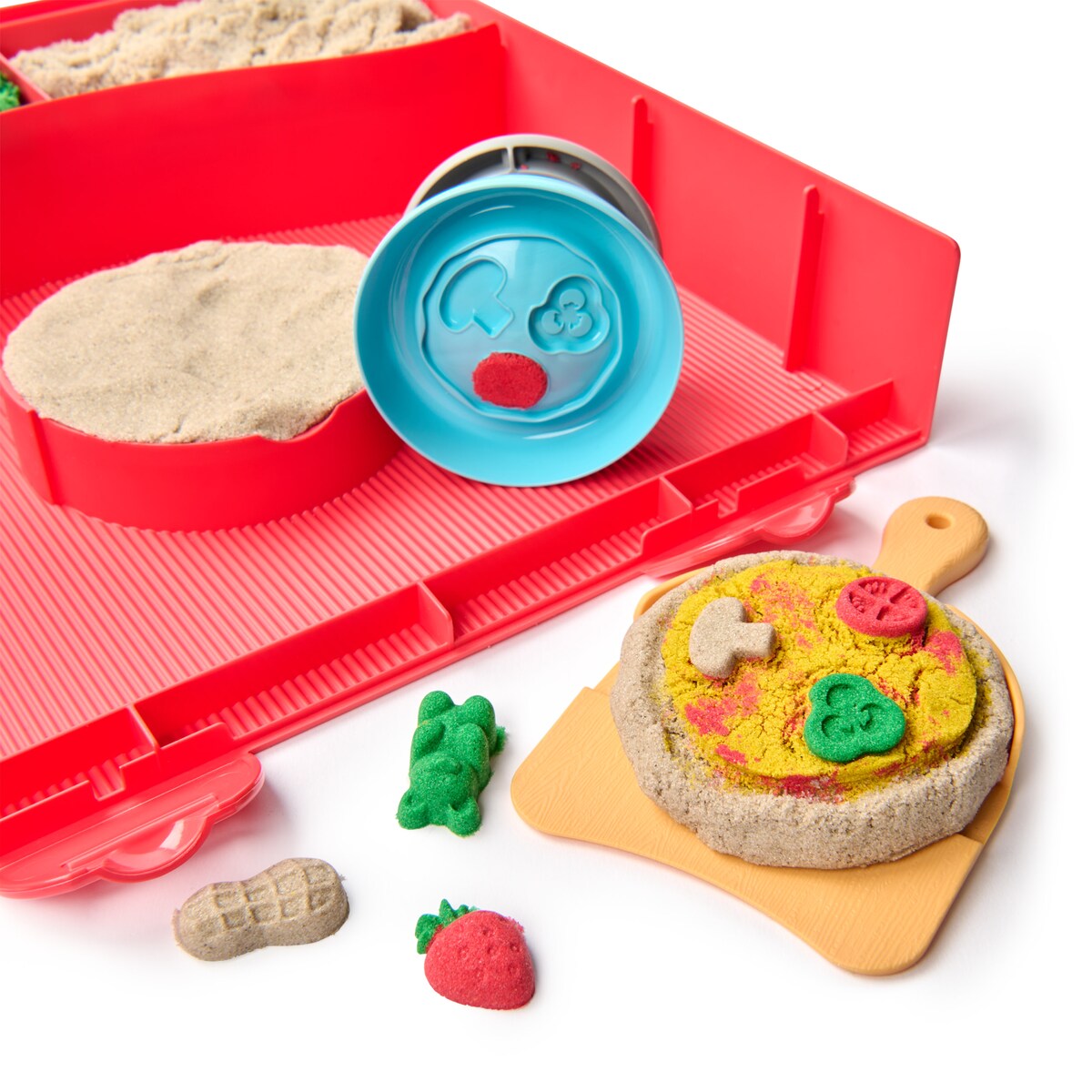 Kinetic Sand Squish Pizza Spin Master 5
