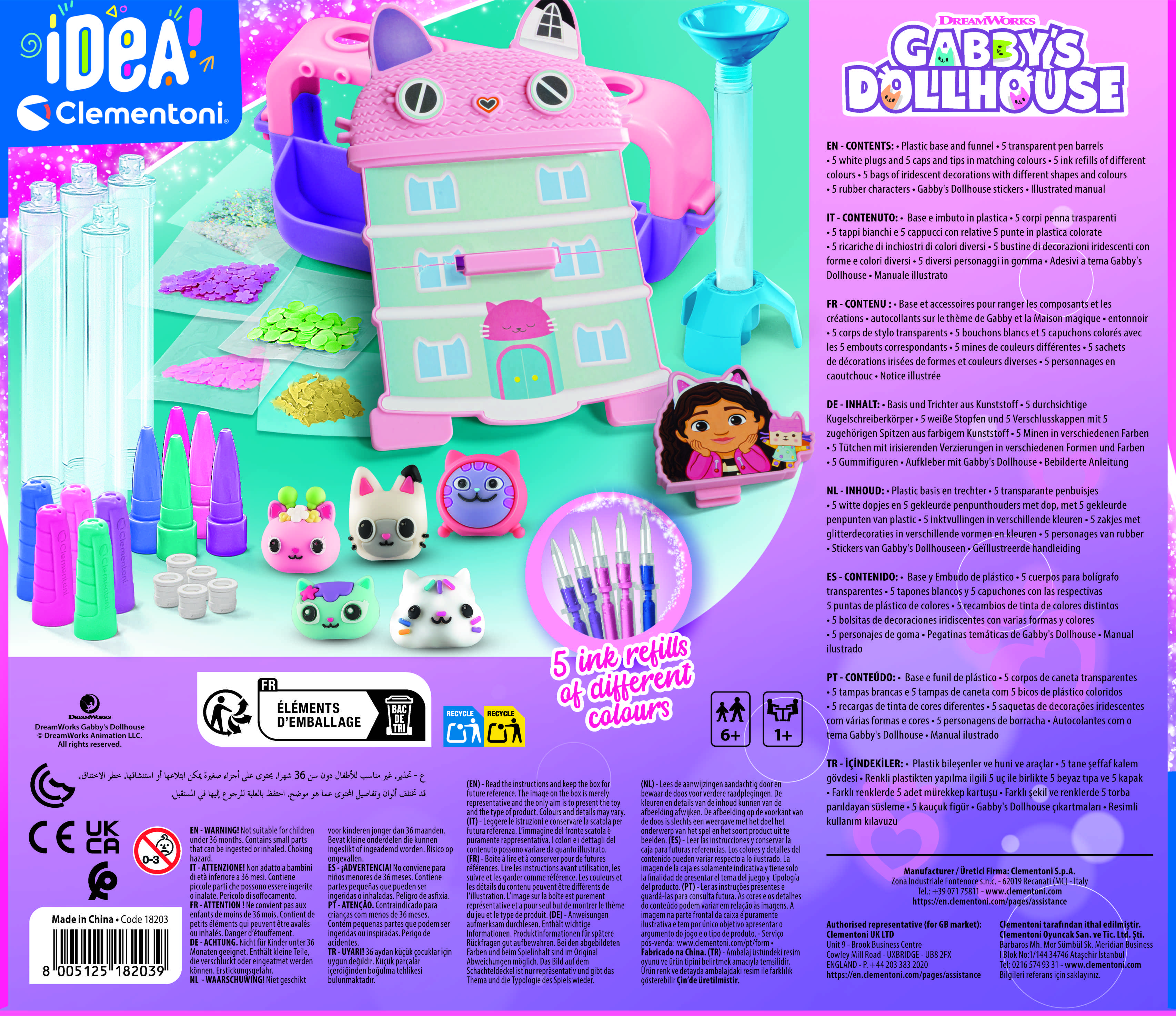 Atelier de Canetas Gabby's Dollhouse 3