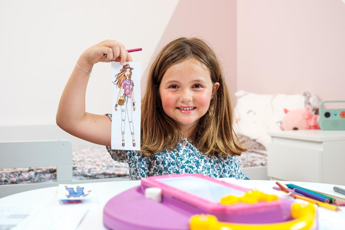Juego Creativo para Dibujar Proyector Fashion Designer Ravensburger 5
