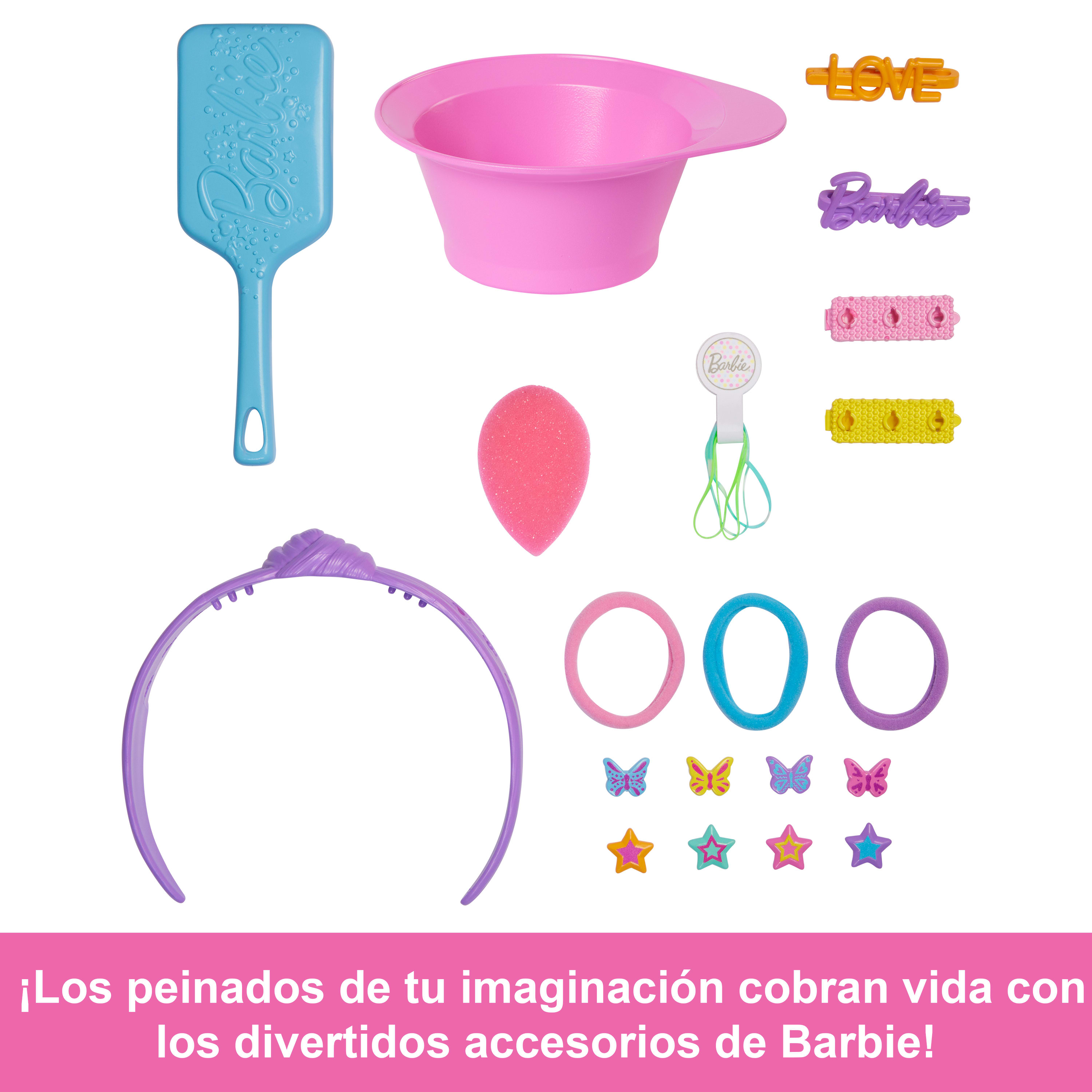 Barbie Cabeza morena de muñeca para peinar Deluxe Mattel 3