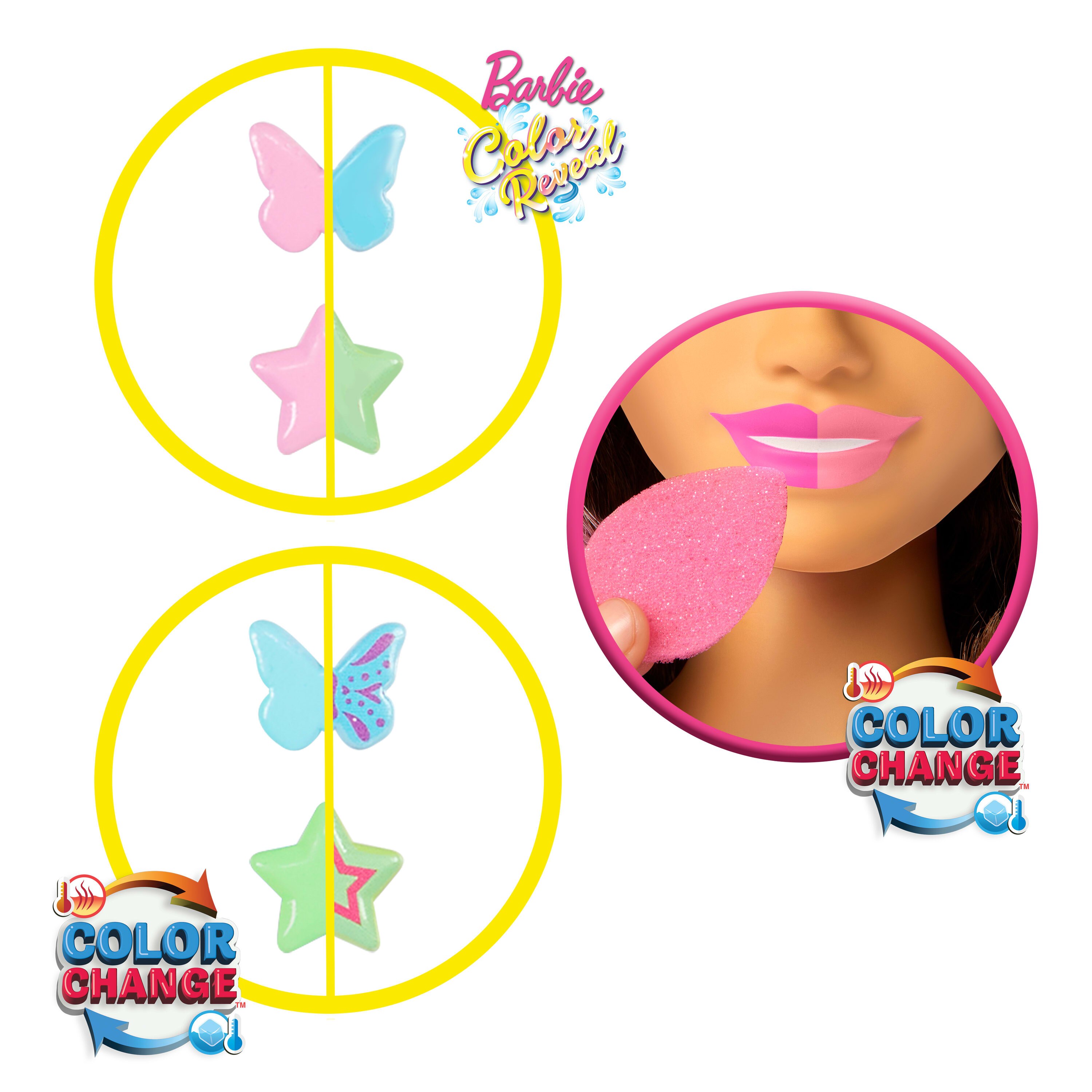 Barbie Cabeza morena de muñeca para peinar Deluxe Mattel 5