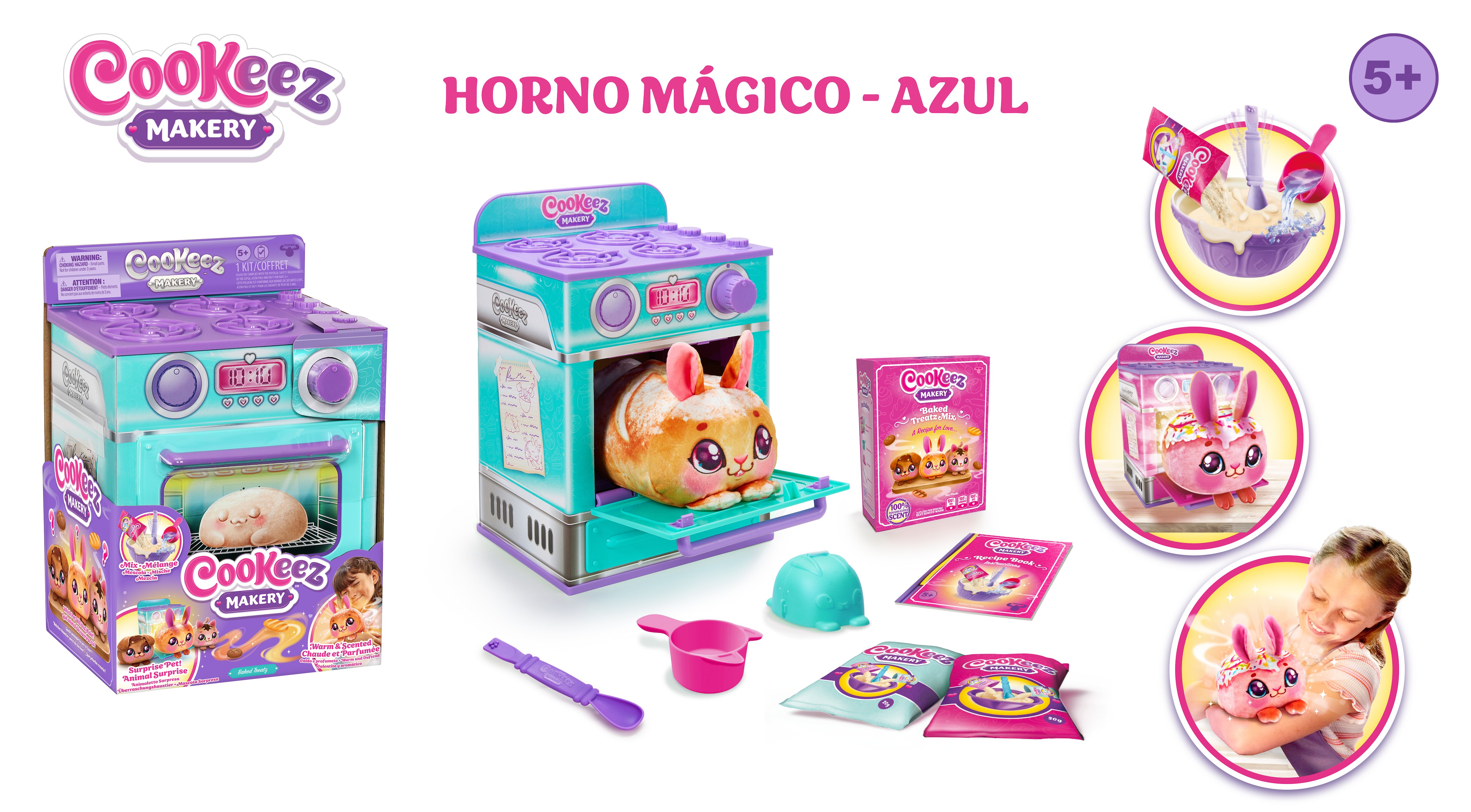 Forno Mágico Azul Cookeez Makery Moose 3