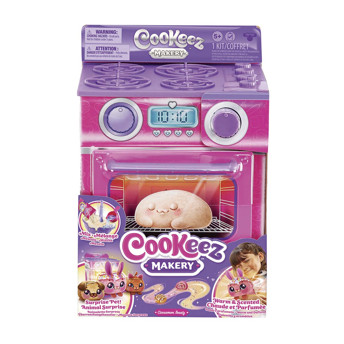 Imagen 0 de Horno Mágico Rosa Cookeez Makery Moose