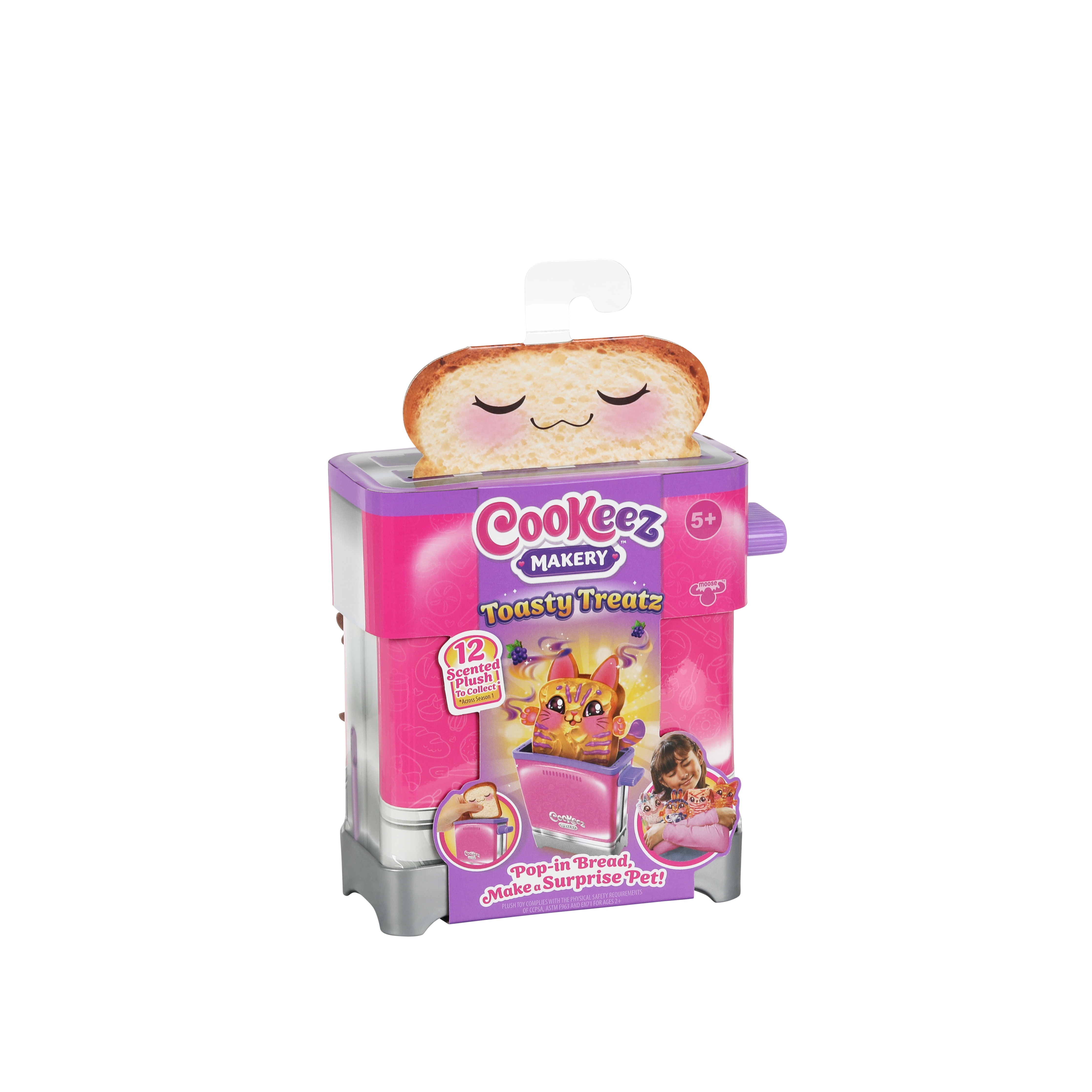Makery Toasties Single Pk Cdu Cookeez Makery Moose modelos surtidos 2