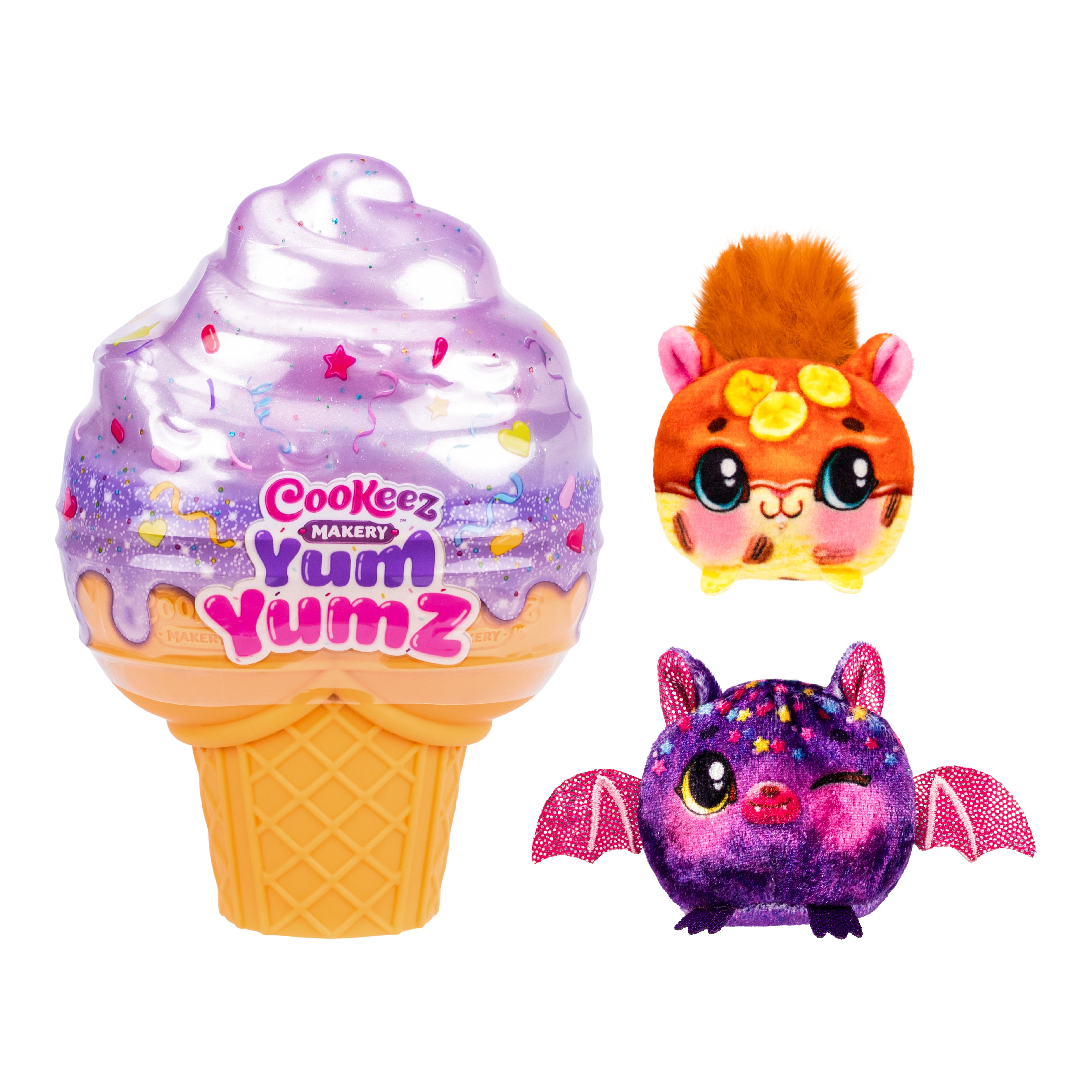 CooKeez Makery Yum Yumz Gelados Mágicos Pack com Dois Peluches 2