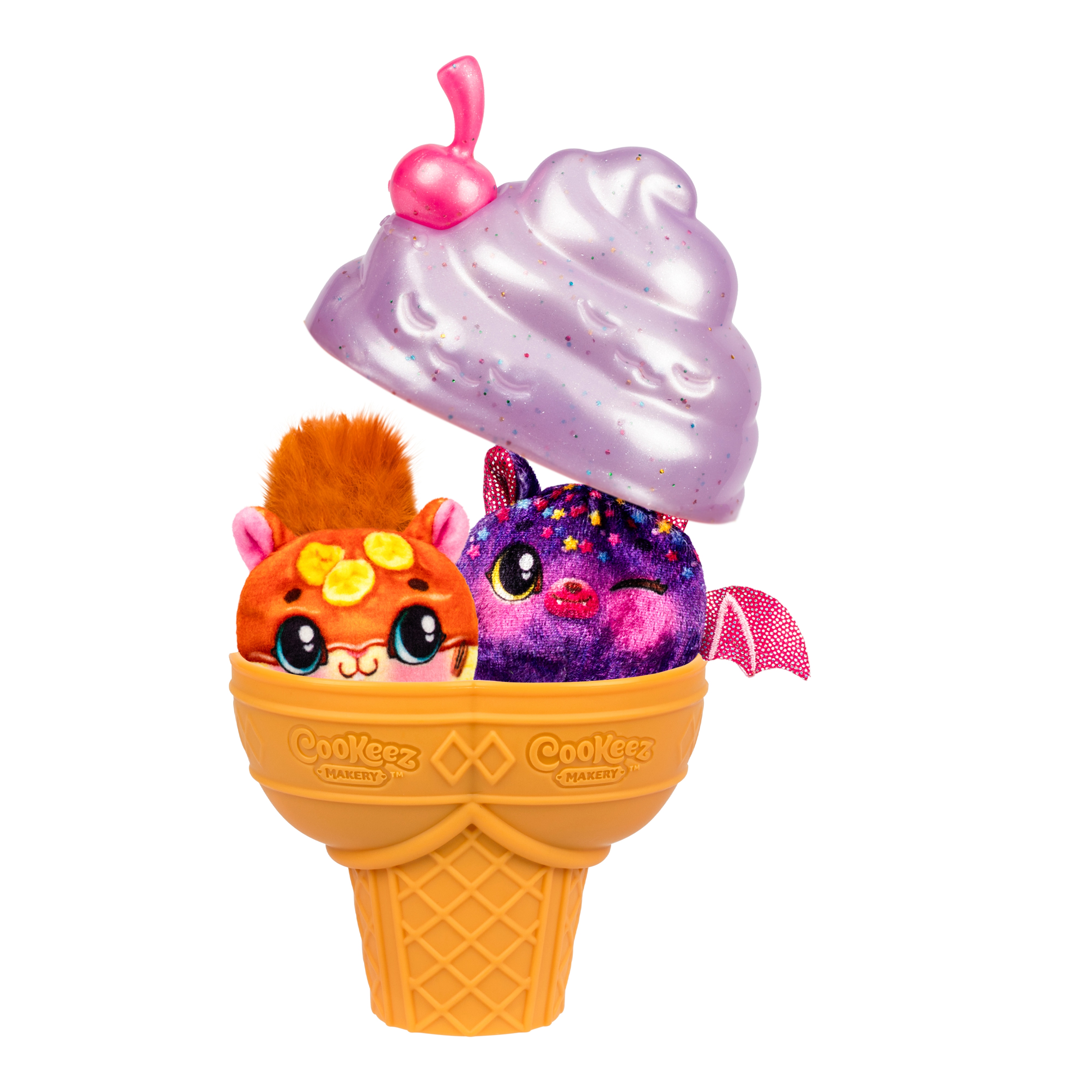 CooKeez Makery Yum Yumz Gelados Mágicos Pack com Dois Peluches 3