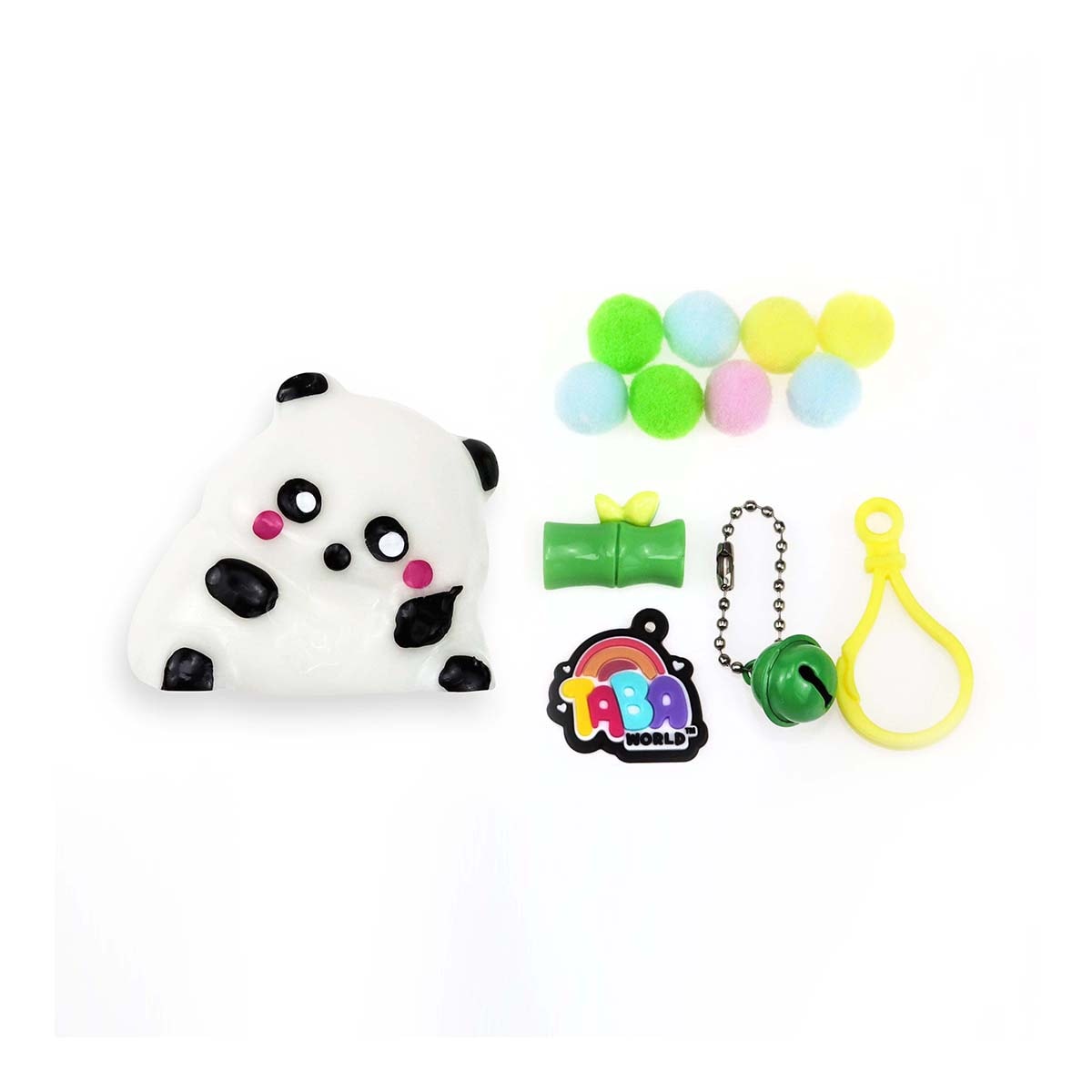 Figura blandita con accesorios Taba World Squishy Bizak modelos surtidos 4