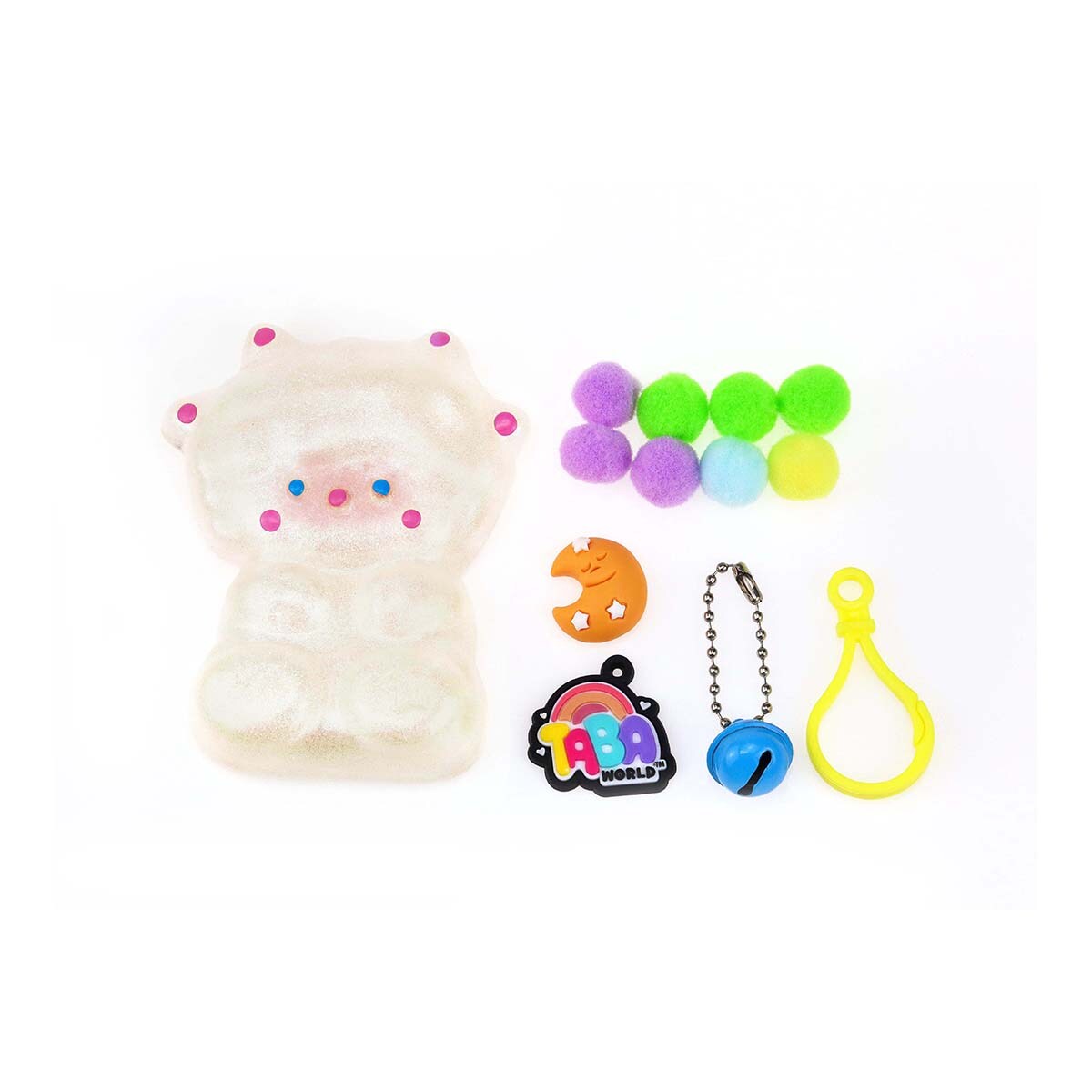 Figura blandita con accesorios Taba World Squishy Bizak modelos surtidos 7