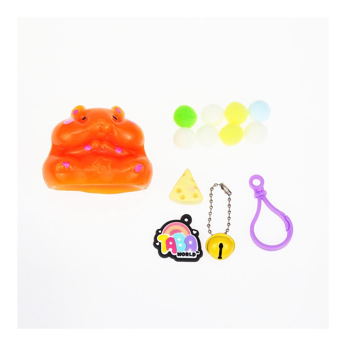 Figura blandita con accesorios Taba World Squishy Bizak modelos surtidos 16