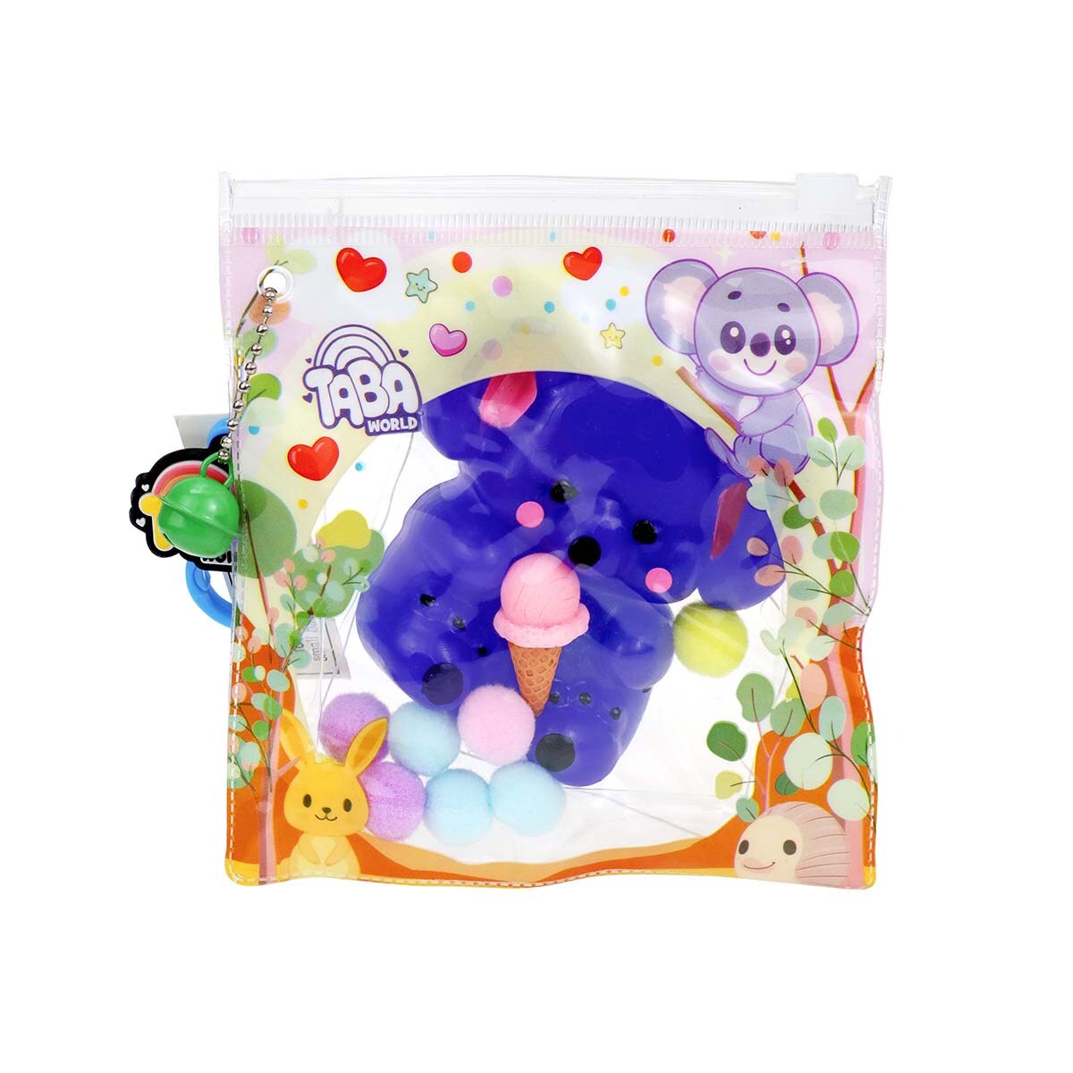 Figura blandita con accesorios Taba World Squishy Bizak modelos surtidos 18