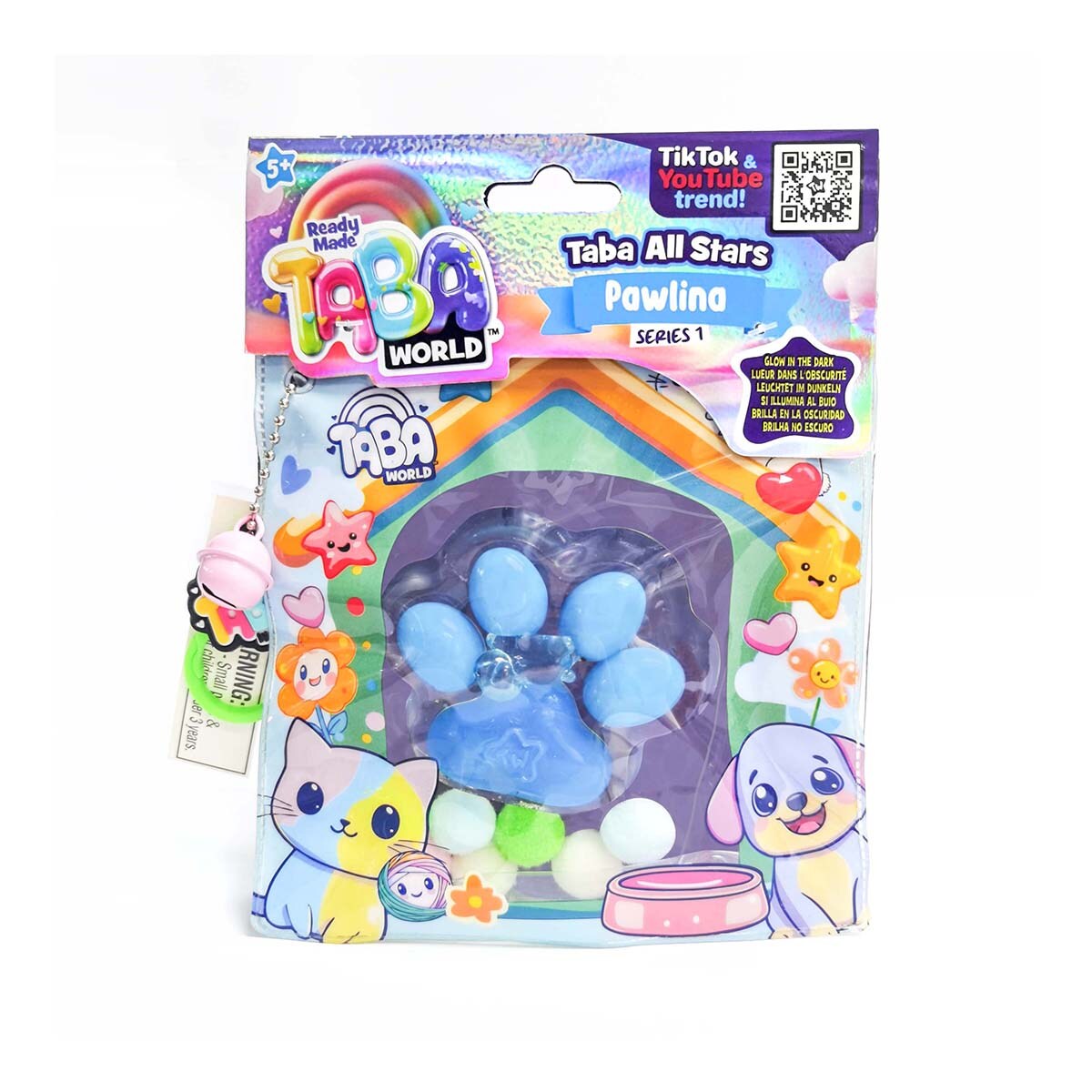 Figura blandita con accesorios Taba World Squishy Bizak modelos surtidos 20