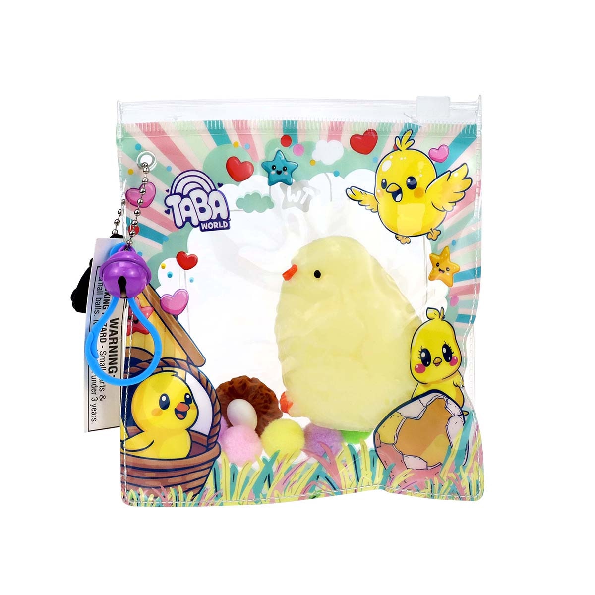 Figura blandita con accesorios Taba World Squishy Bizak modelos surtidos 24