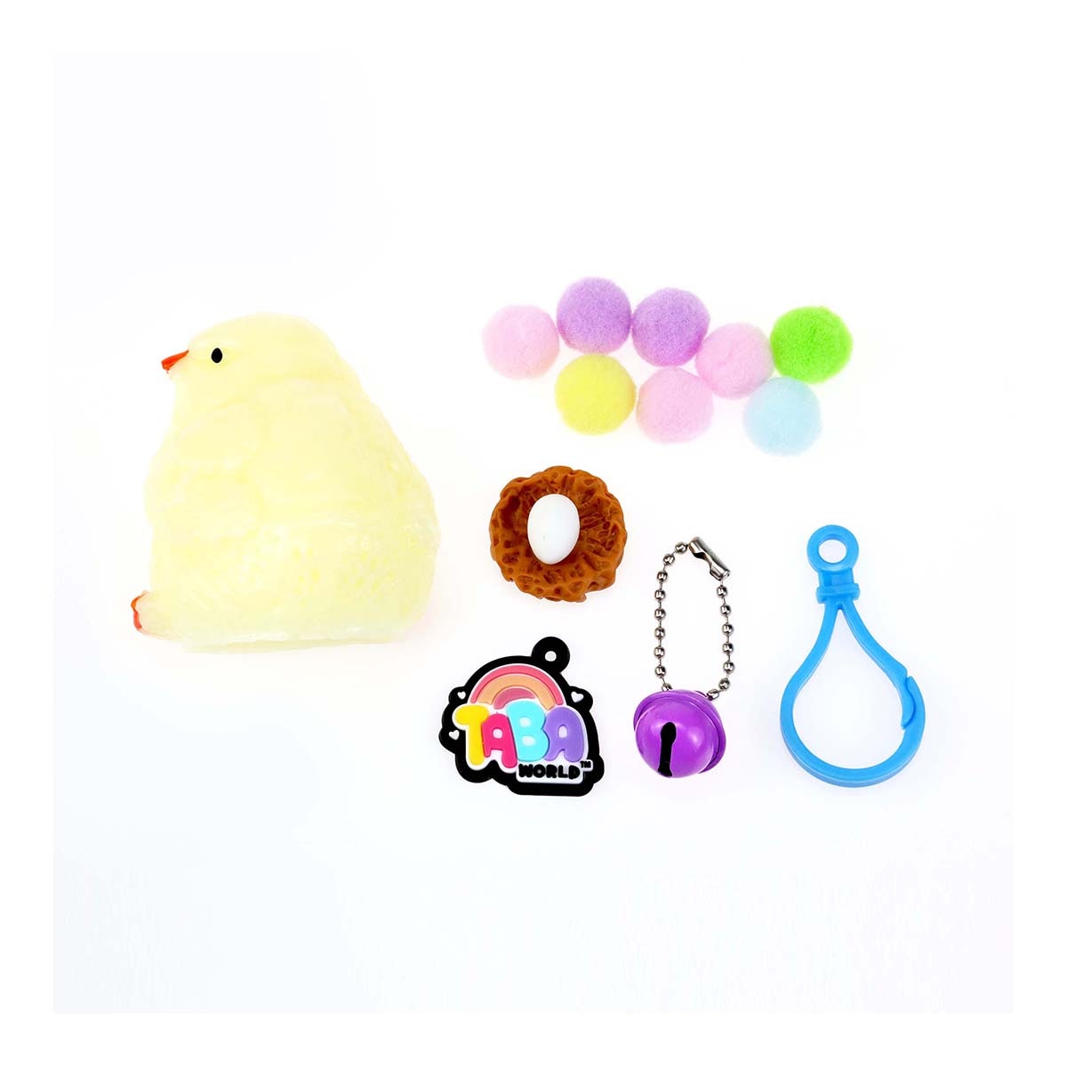 Figura blandita con accesorios Taba World Squishy Bizak modelos surtidos 25