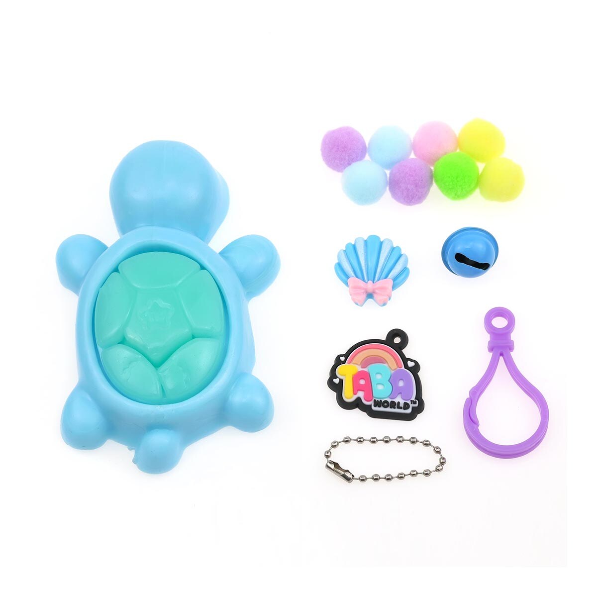 Figura blandita con accesorios Taba World Squishy Bizak modelos surtidos 28