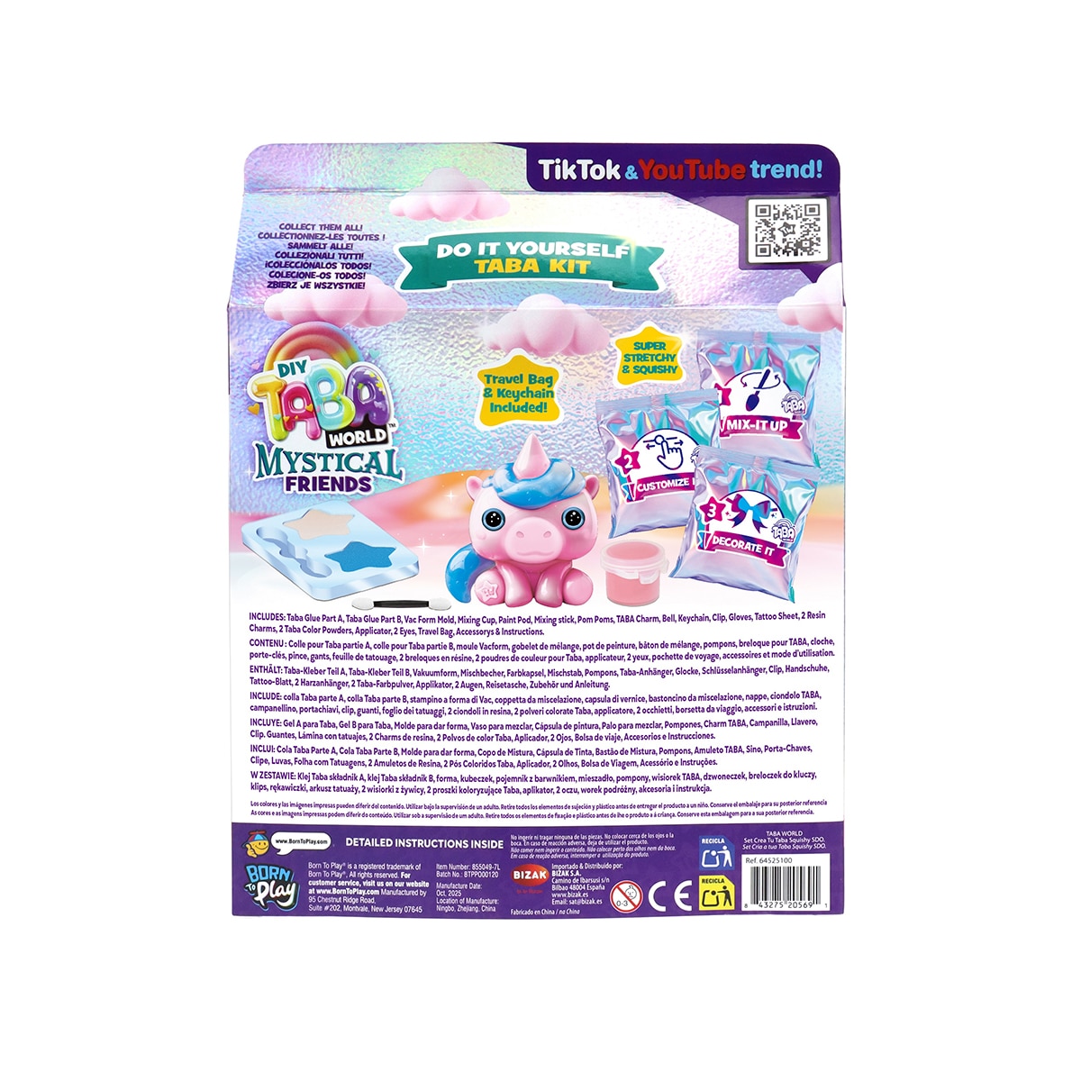 Set para crear tu taba squishy Taba World Squishy Bizak modelos surtidos 4